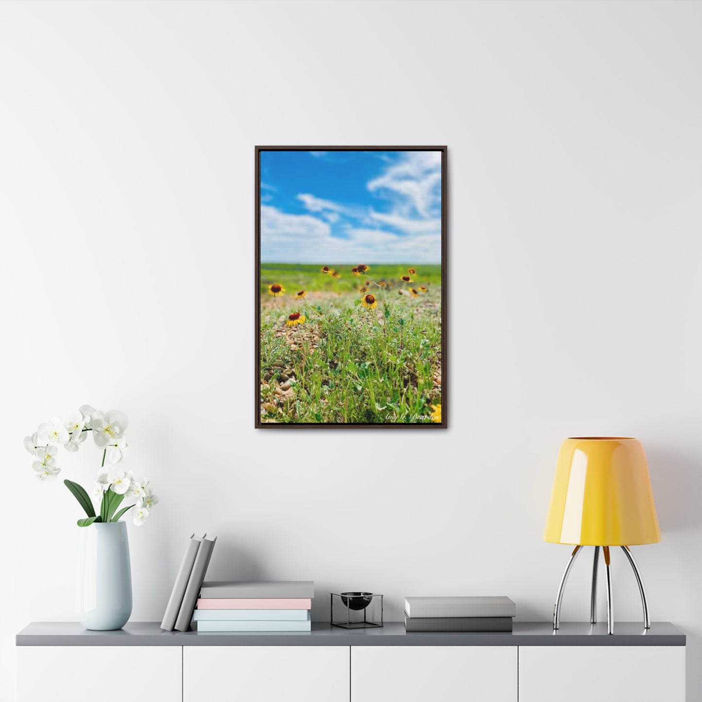 Wildflowers, Gallery Canvas Wraps, Vertical Frame
