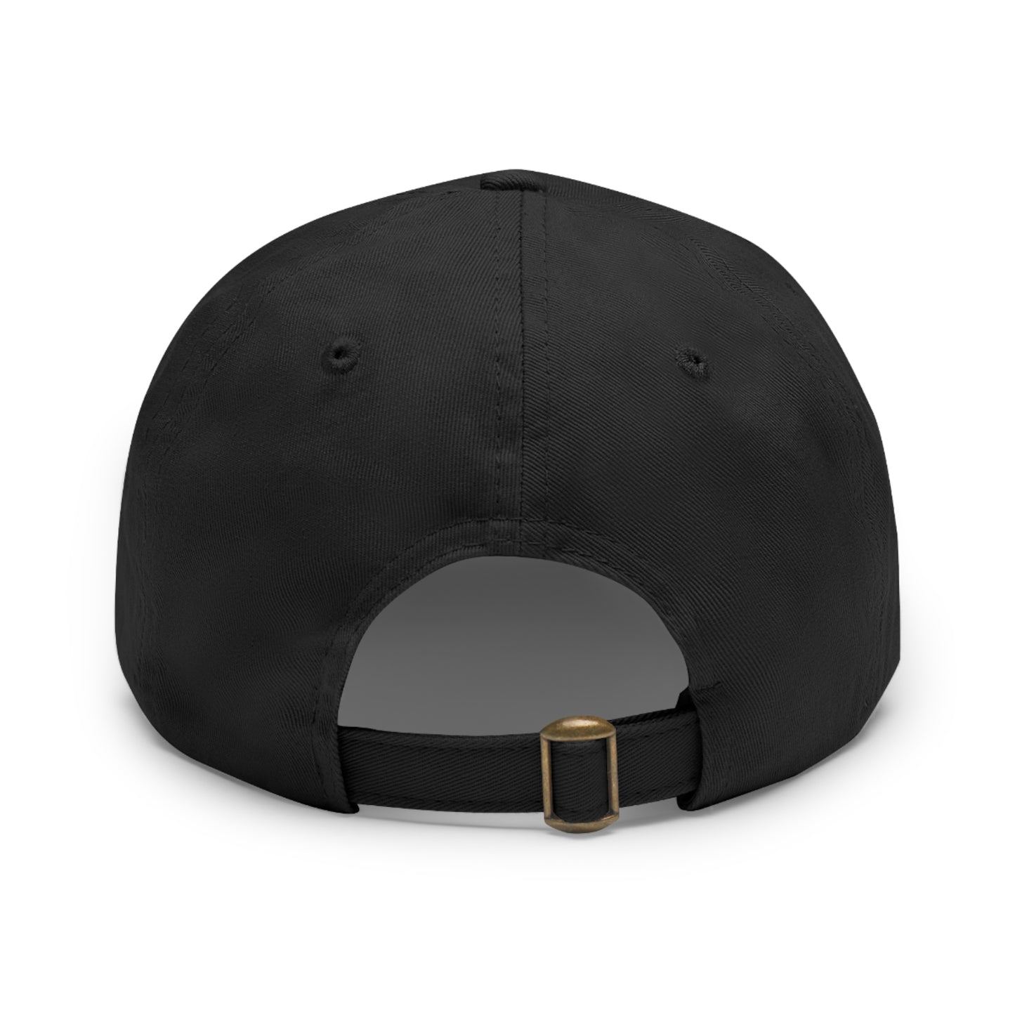 Backroads and Sunsets, Dad Hat with Leather Patch (Rectangle)
