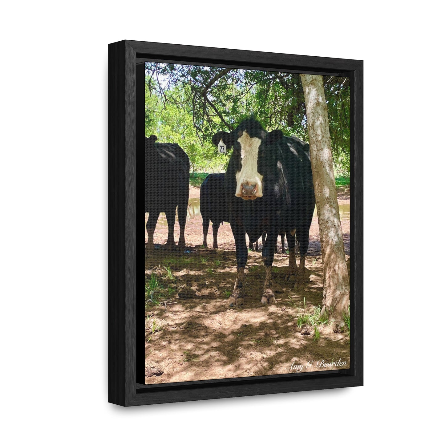 Wet Kisses, Gallery Canvas Wraps, Vertical Frame