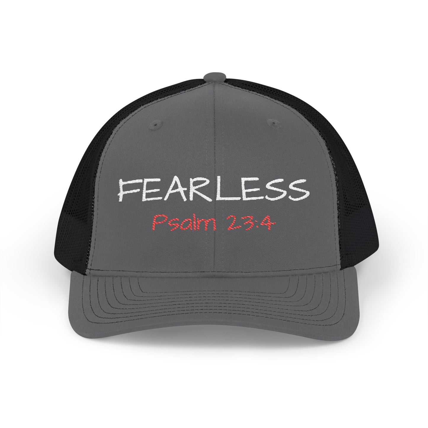 Fearless, Snapback Trucker Cap (Embroidery)