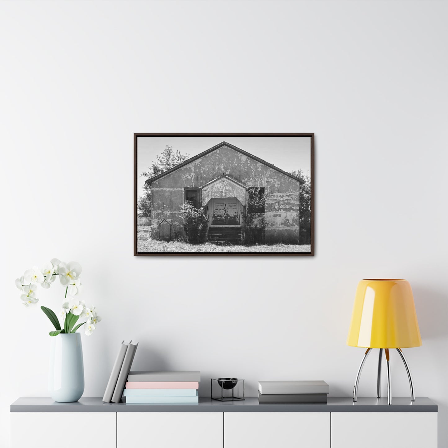 Old Abandoned Church, Gallery Canvas Wraps, Horizontal Frame