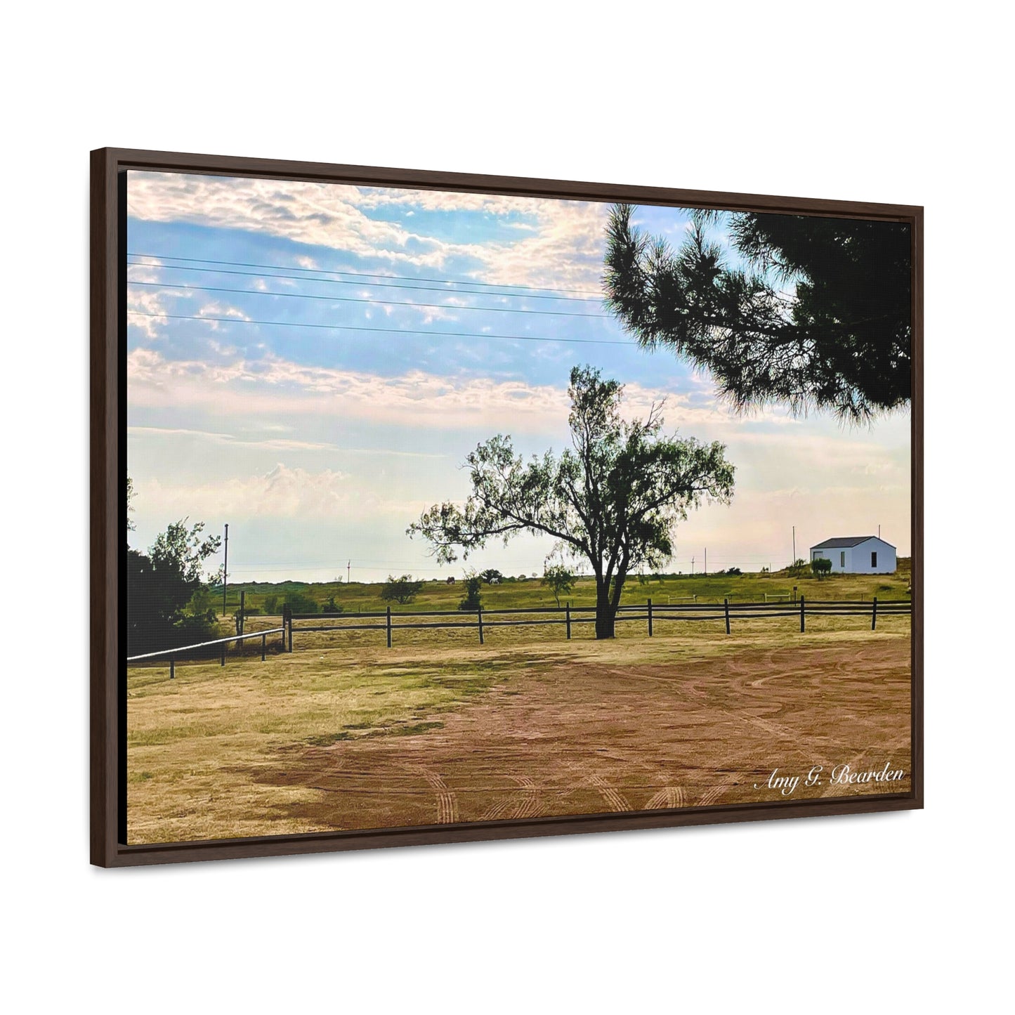 Morning light on the Chula Vista, Gallery Canvas Wraps, Horizontal Frame