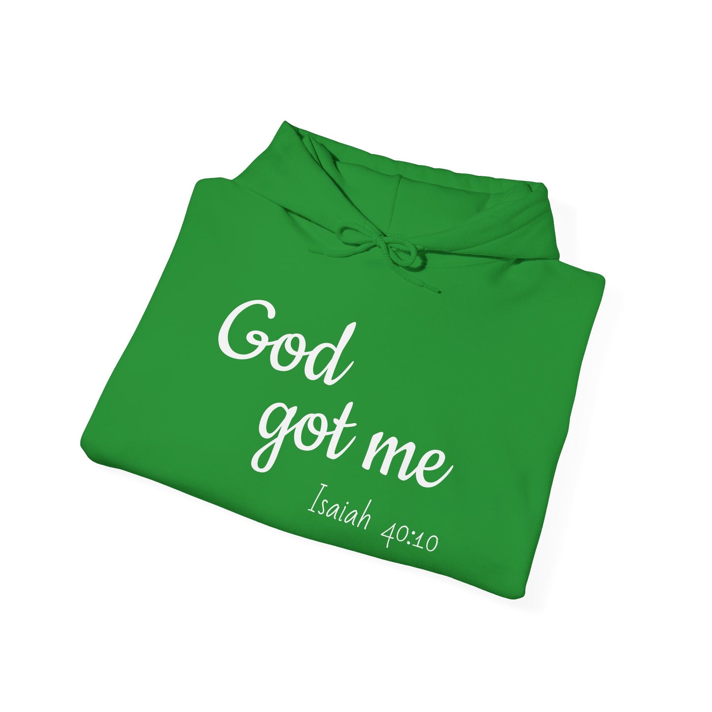 God Got Me, Unisex Heavy Blend™ Hooded Sweatshirt