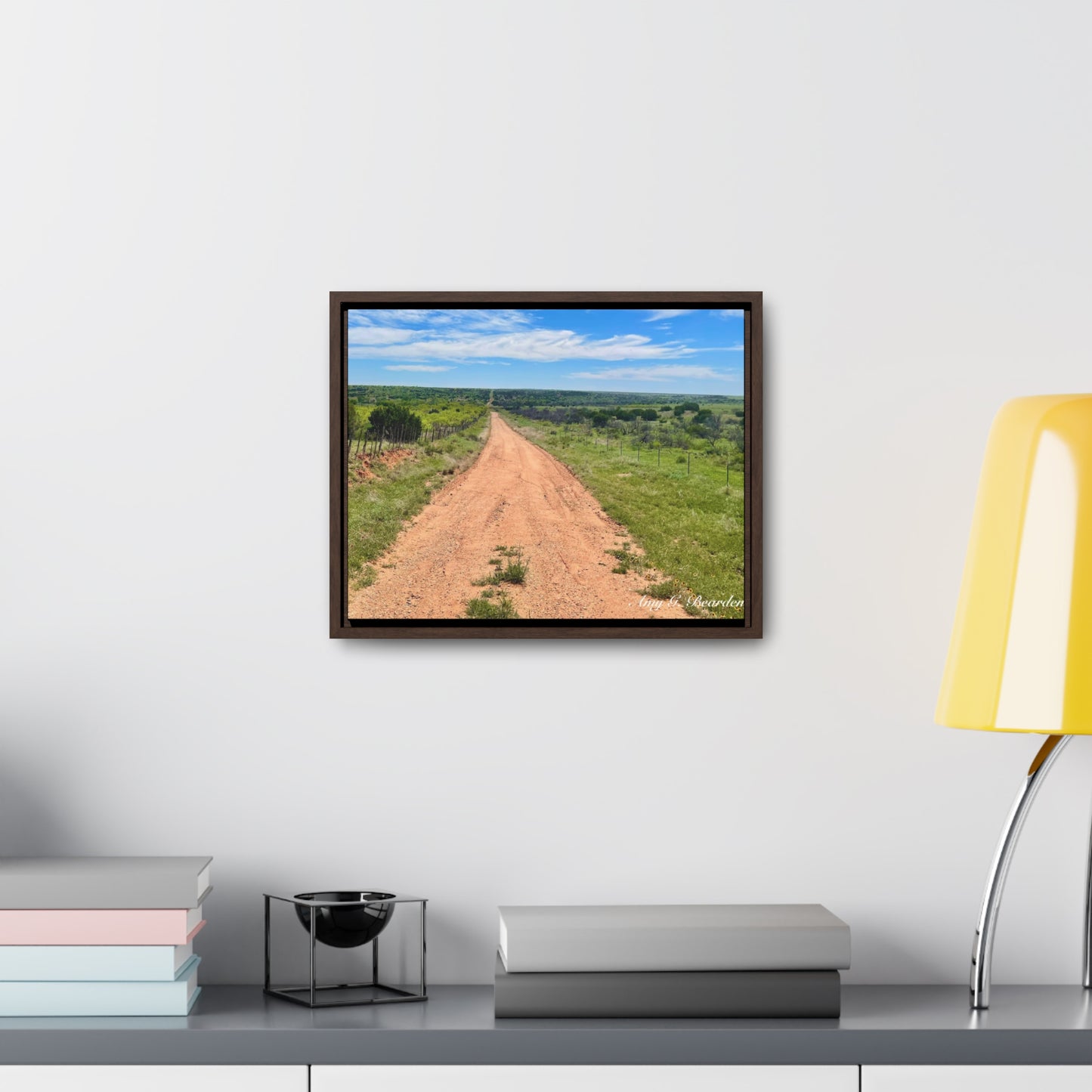 Red Dirt Road, Gallery Canvas Wraps, Horizontal Frame