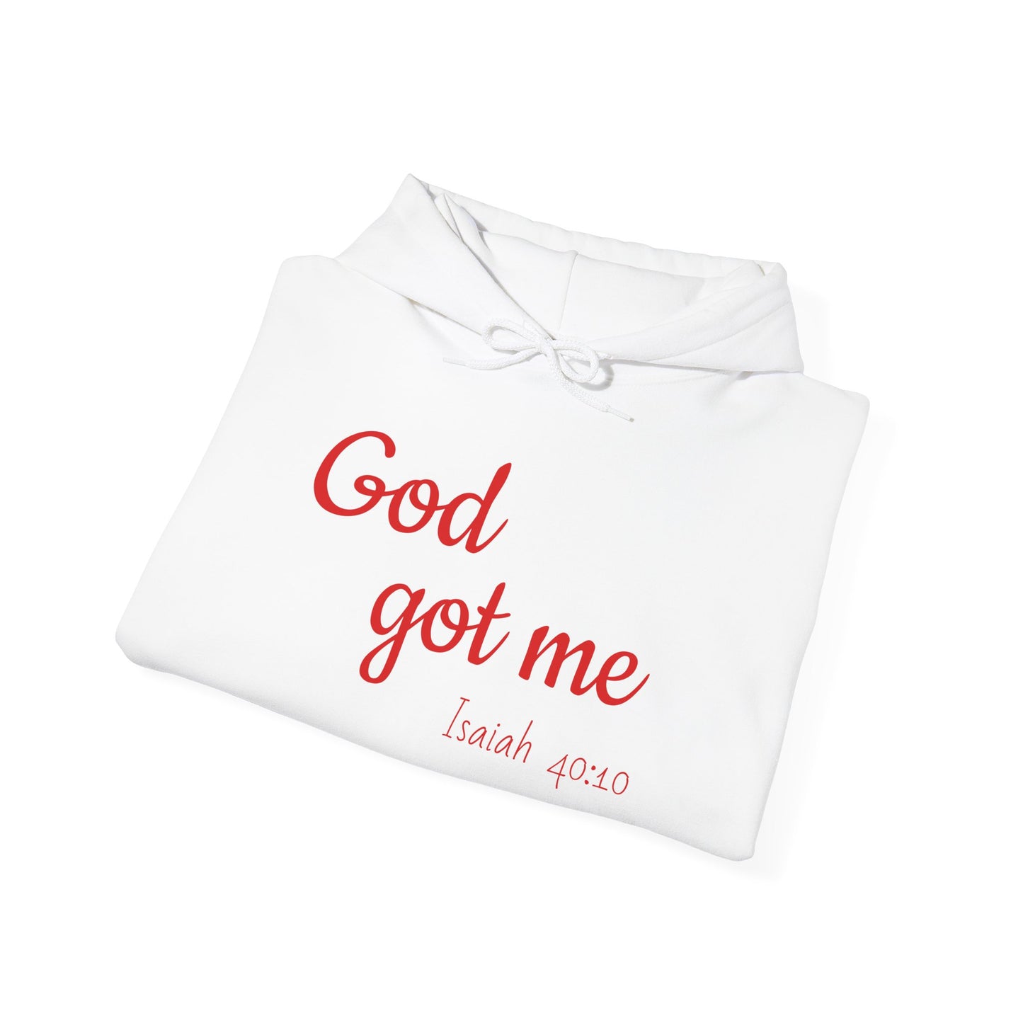 God Got Me, Unisex Heavy Blend™ Hooded Sweatshirt
