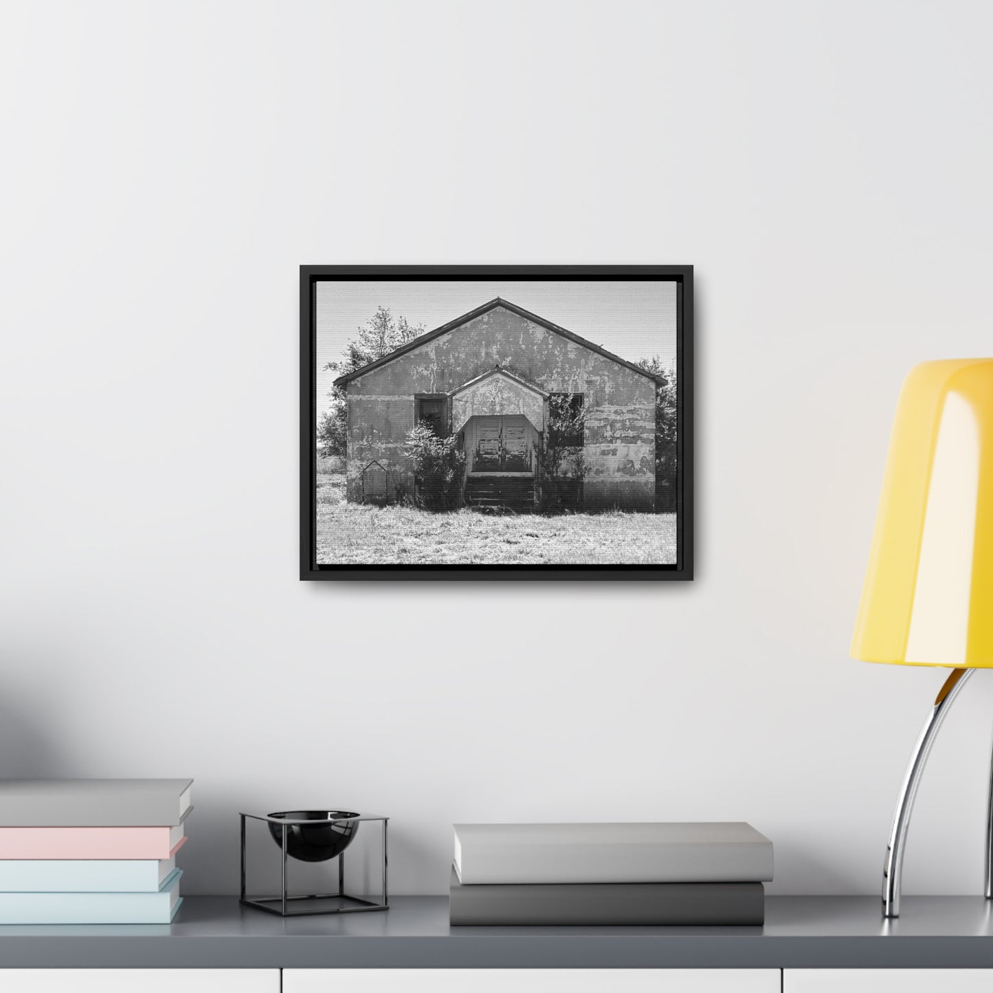 Old Abandoned Church, Gallery Canvas Wraps, Horizontal Frame