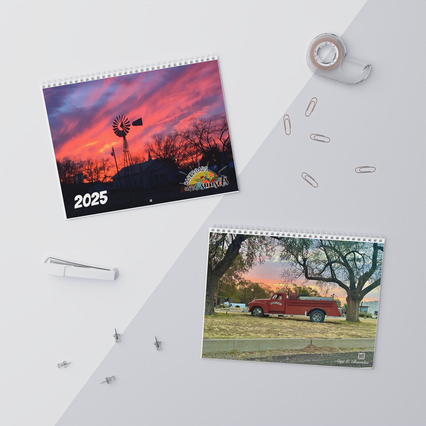 Backroads and Sunsets, Wall Calendars (2025)