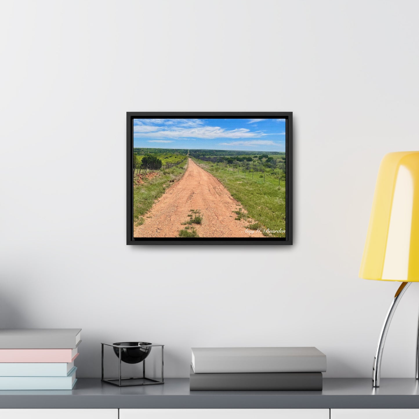 Red Dirt Road, Gallery Canvas Wraps, Horizontal Frame
