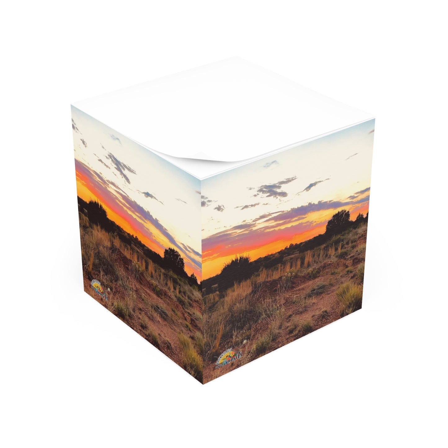 Sunset Note Cube