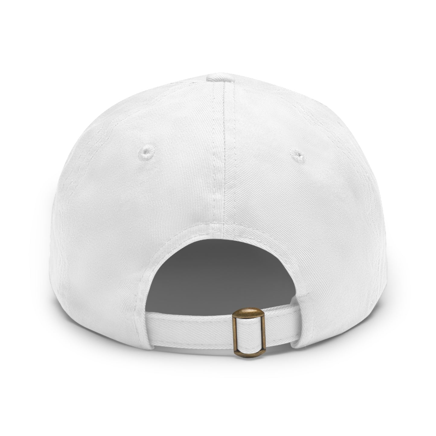 Backroads and Sunsets, Dad Hat with Leather Patch (Rectangle)