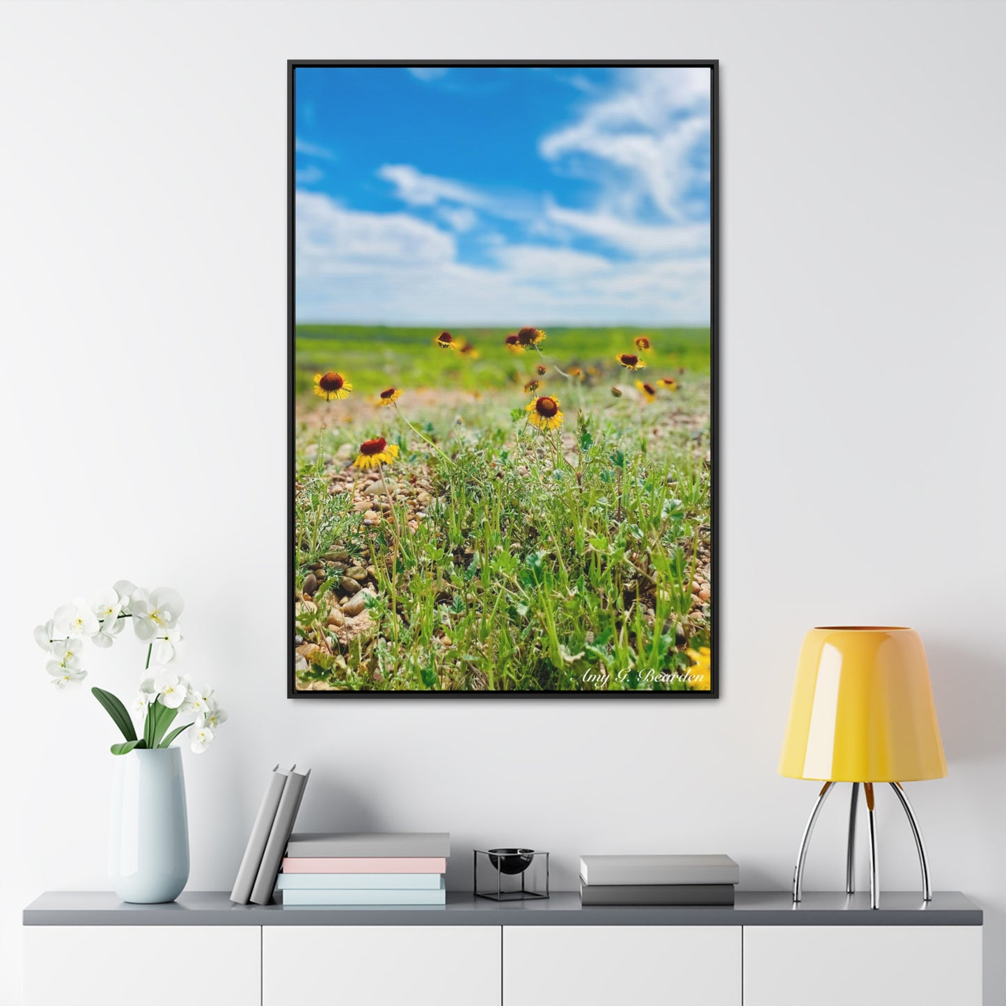Wildflowers, Gallery Canvas Wraps, Vertical Frame