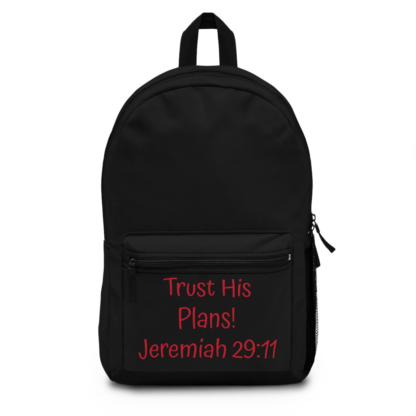 Trust His Plans, Backpack