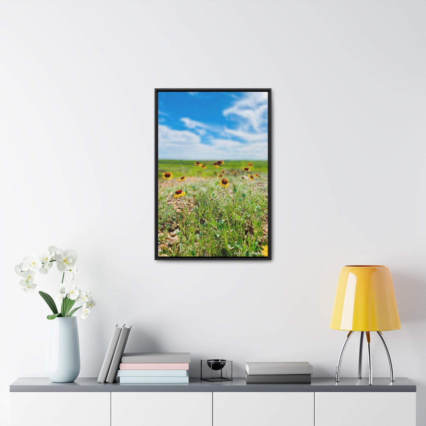 Wildflowers, Gallery Canvas Wraps, Vertical Frame