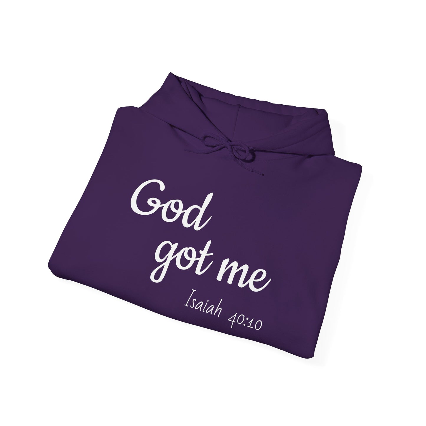 God Got Me, Unisex Heavy Blend™ Hooded Sweatshirt