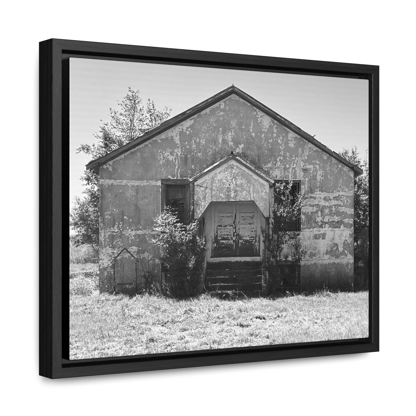 Old Abandoned Church, Gallery Canvas Wraps, Horizontal Frame