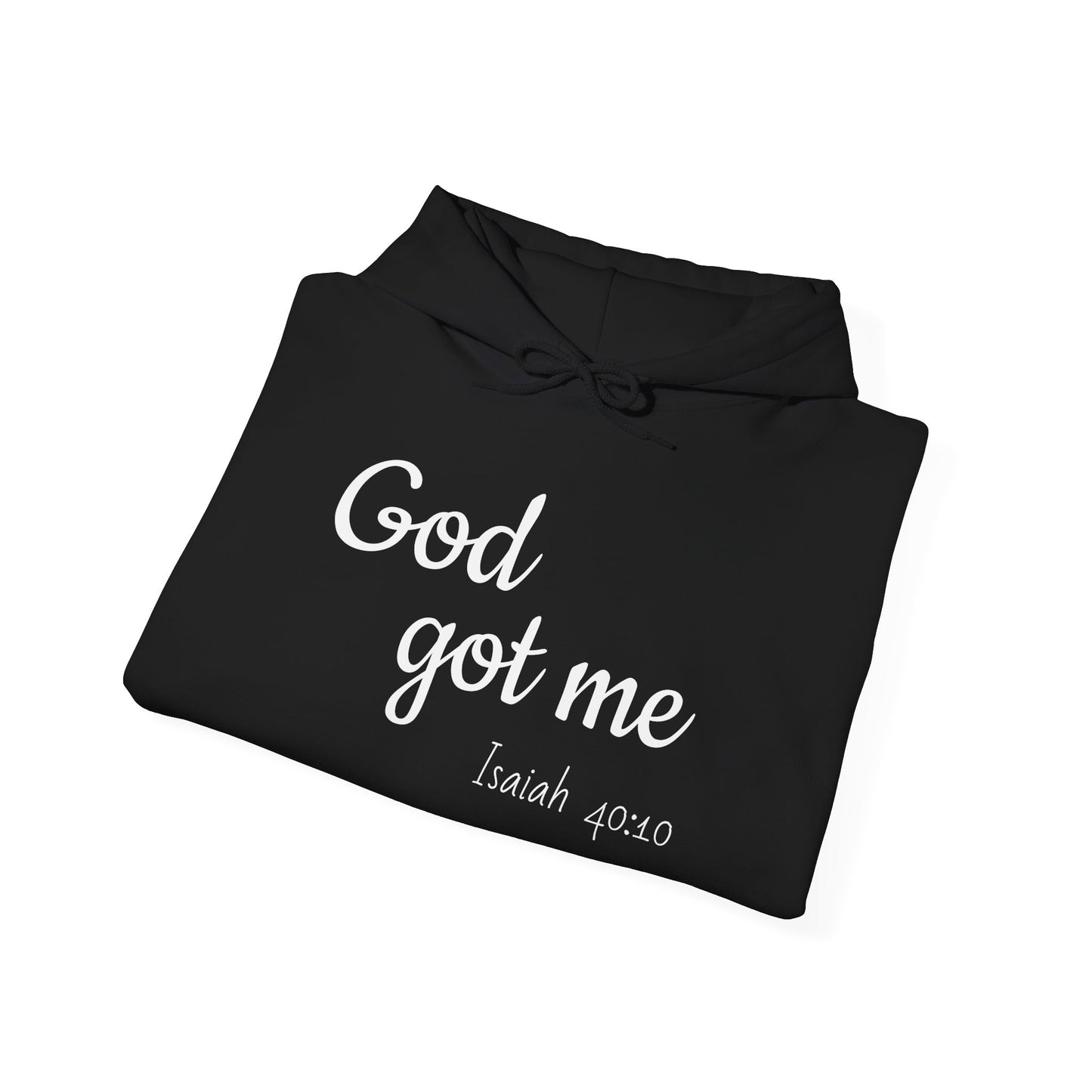 God Got Me, Unisex Heavy Blend™ Hooded Sweatshirt