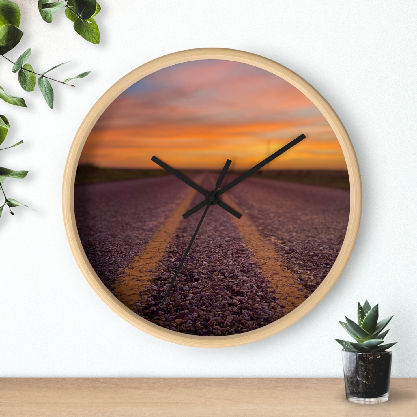 Sunset, Wall Clock