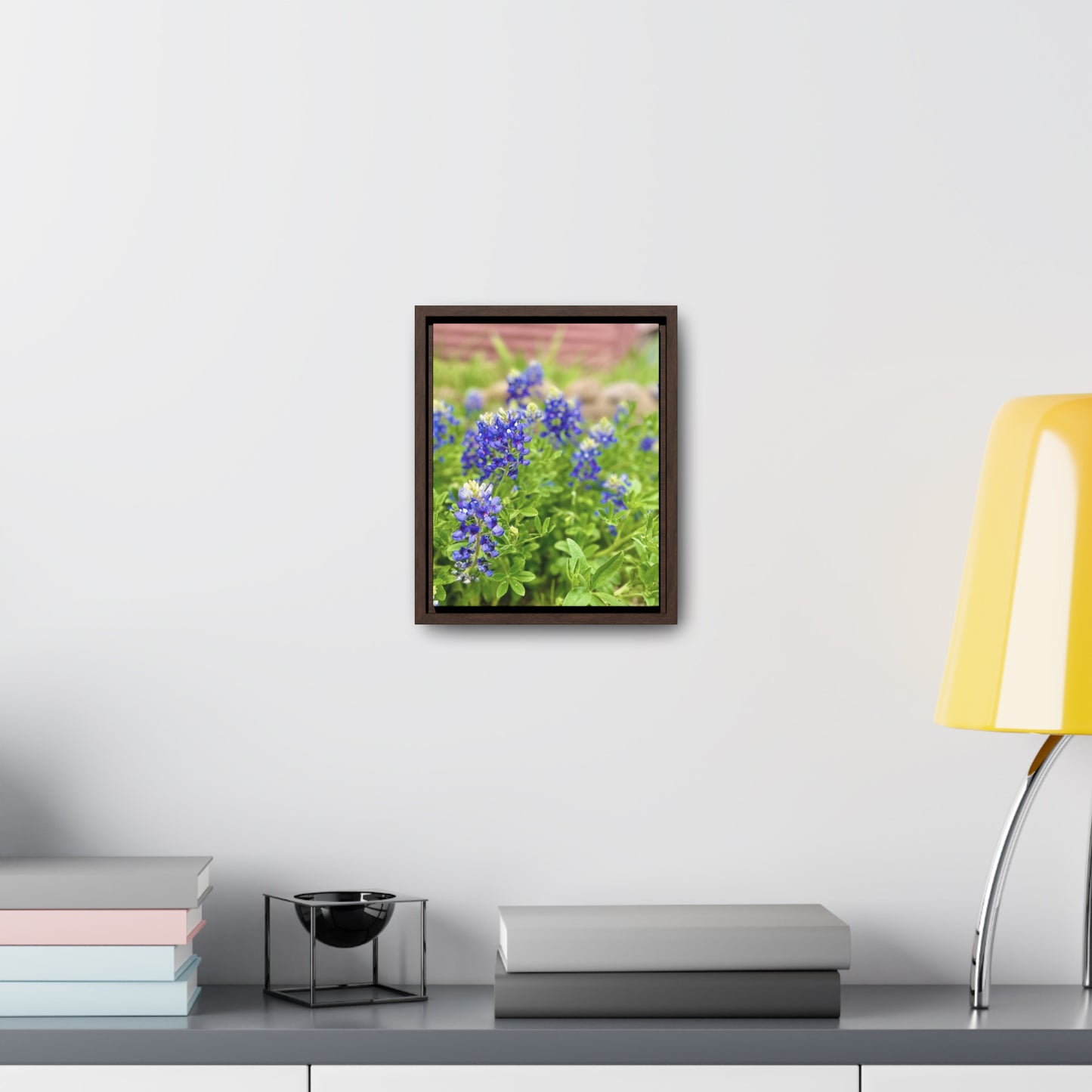 Bluebonnets, Gallery Canvas Wraps, Vertical Frame