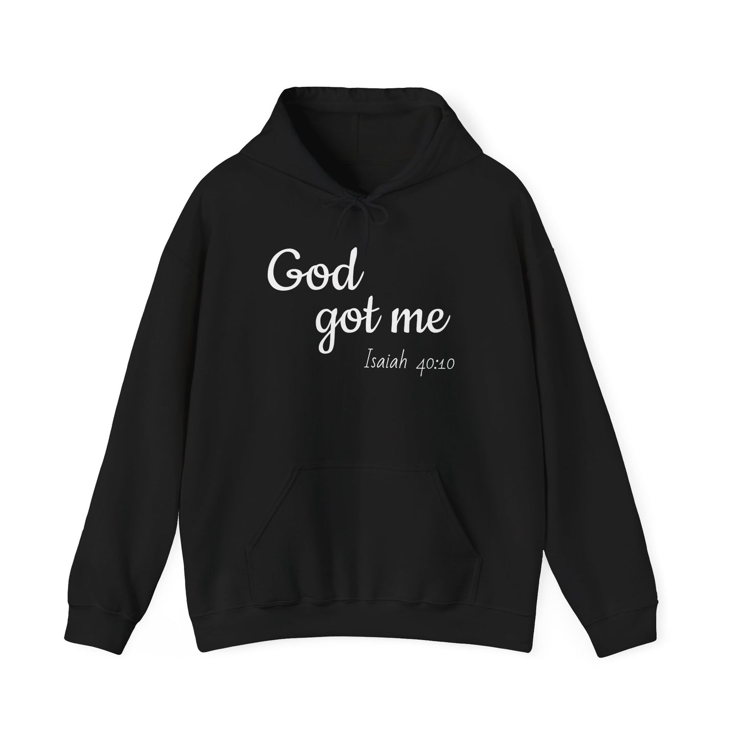 God Got Me, Unisex Heavy Blend™ Hooded Sweatshirt