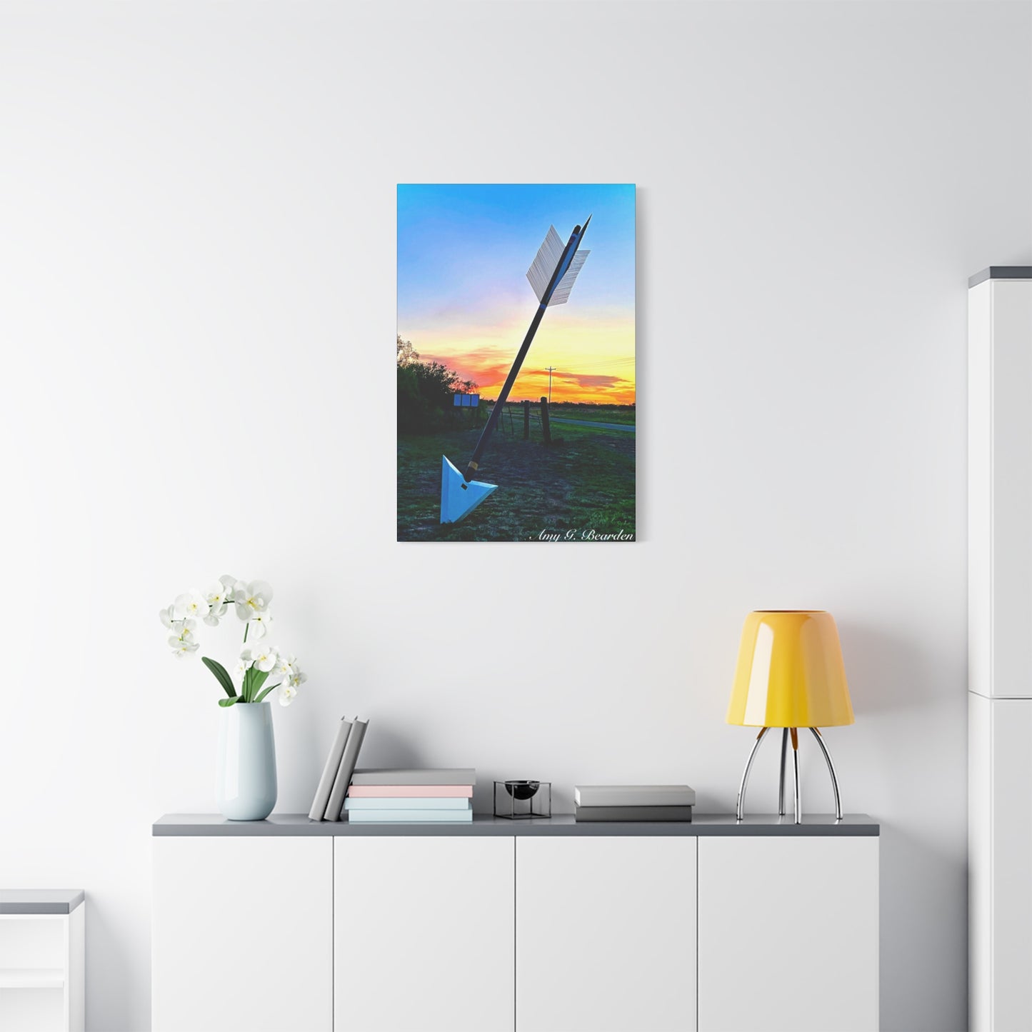 Arrow Sunset, Matte Canvas, Stretched, 1.25"