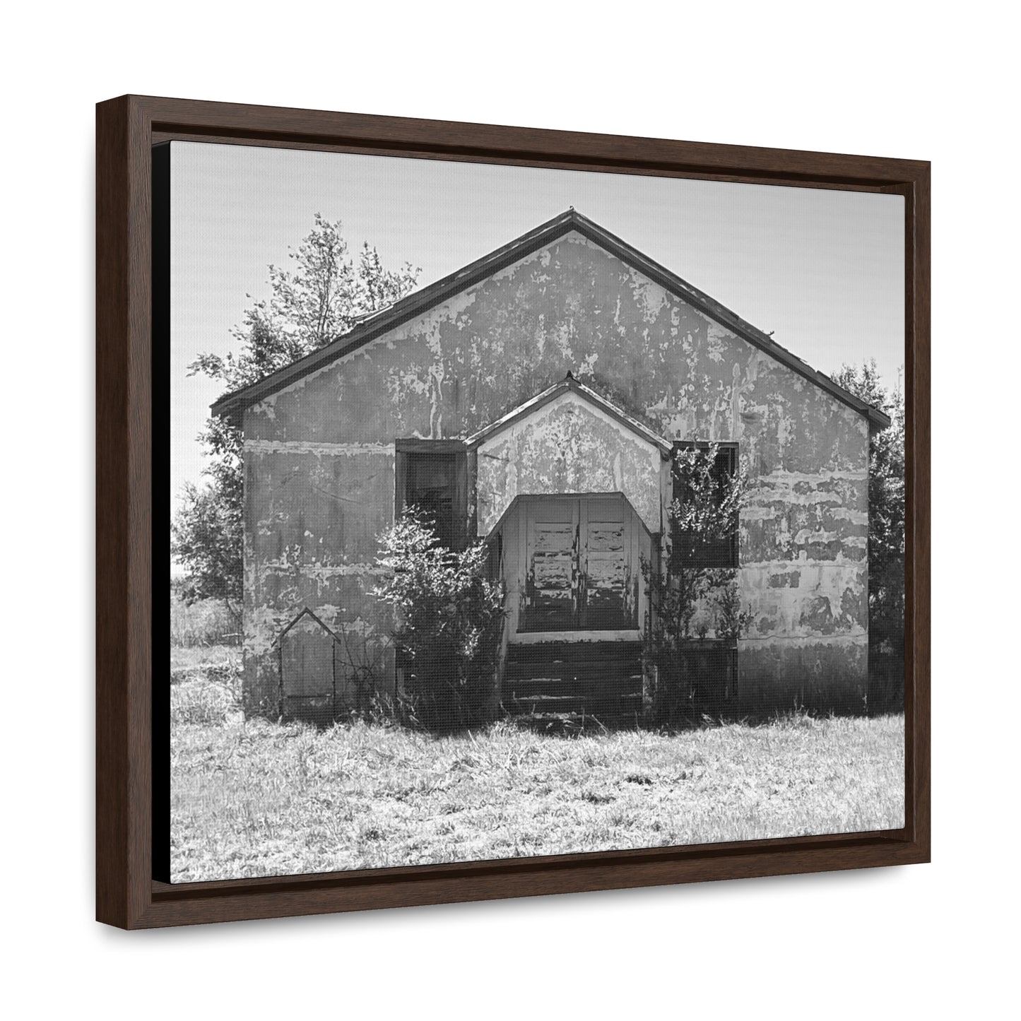 Old Abandoned Church, Gallery Canvas Wraps, Horizontal Frame