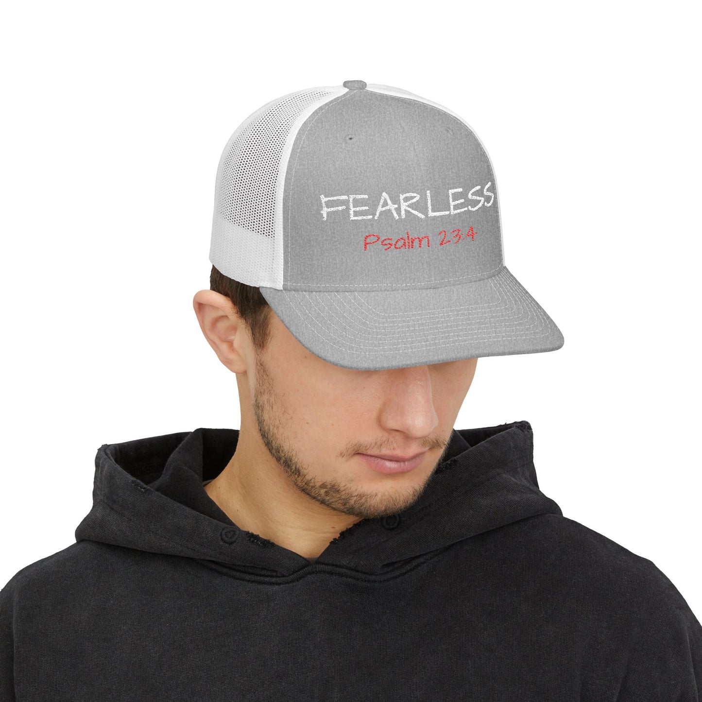 Fearless, Snapback Trucker Cap (Embroidery)