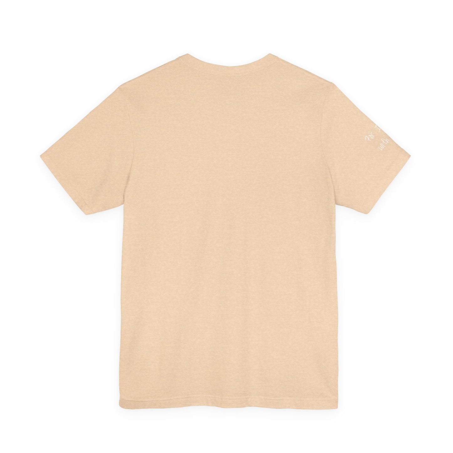 Fear Not, Unisex Jersey Short Sleeve Tee