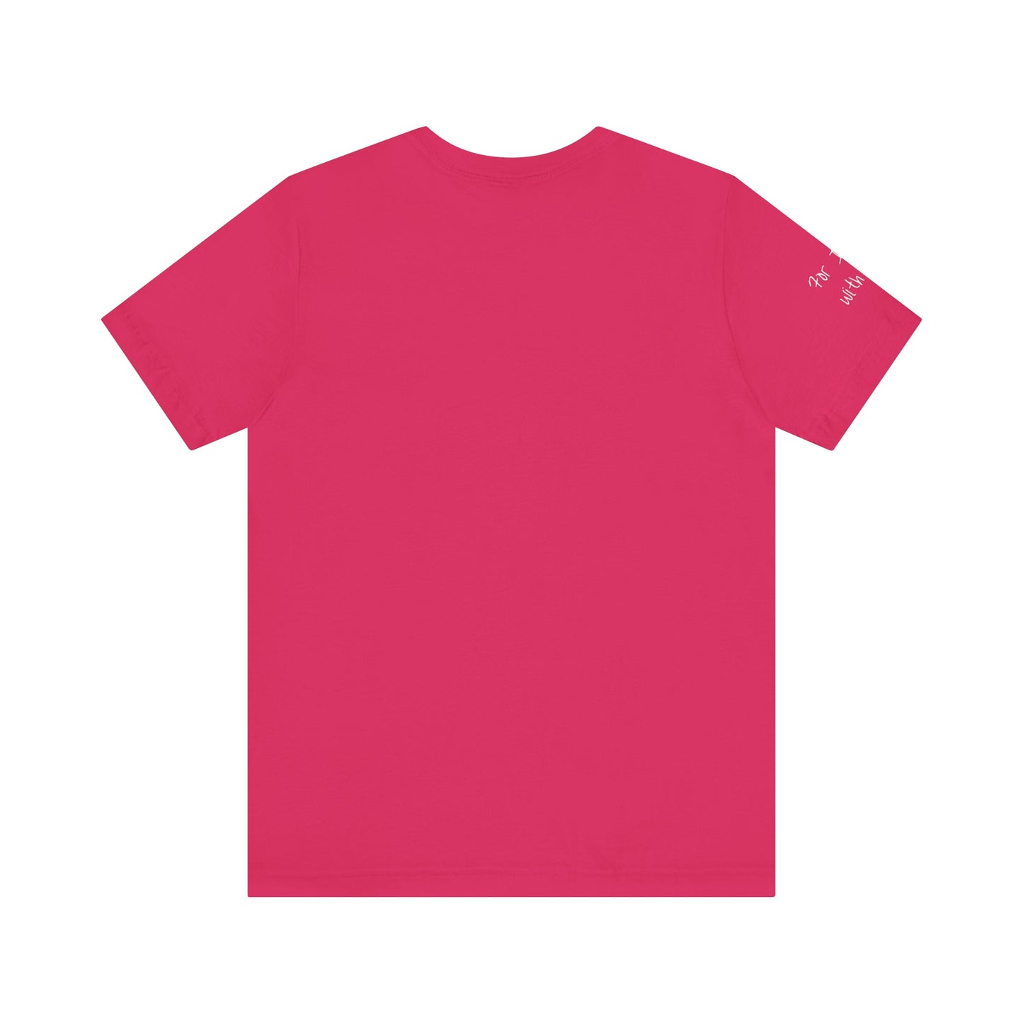 Fear Not, Unisex Jersey Short Sleeve Tee