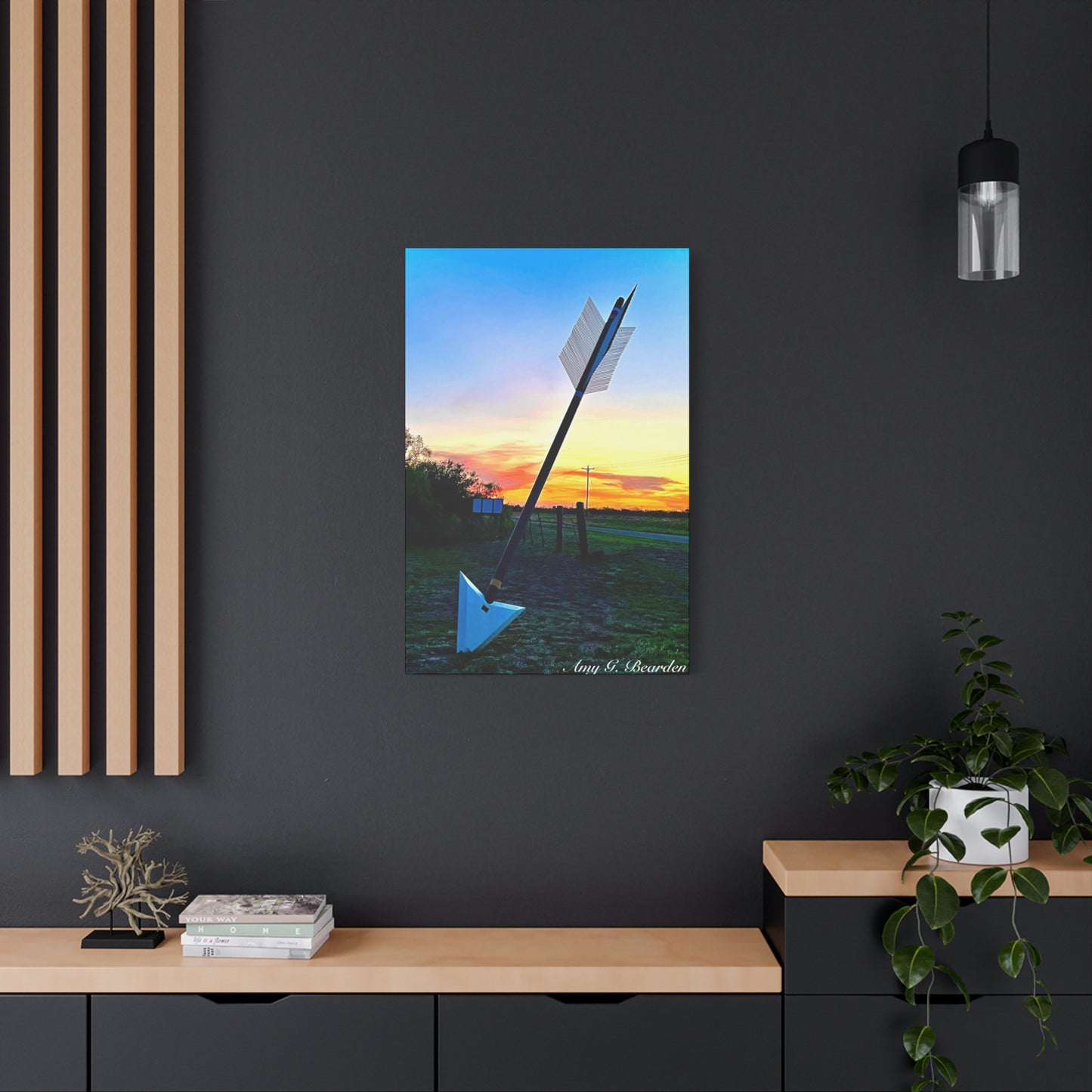 Arrow Sunset, Matte Canvas, Stretched, 1.25"