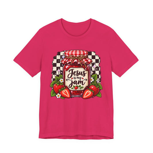 Jesus is my Jam, Unisex Jersey Short Sleeve Tee