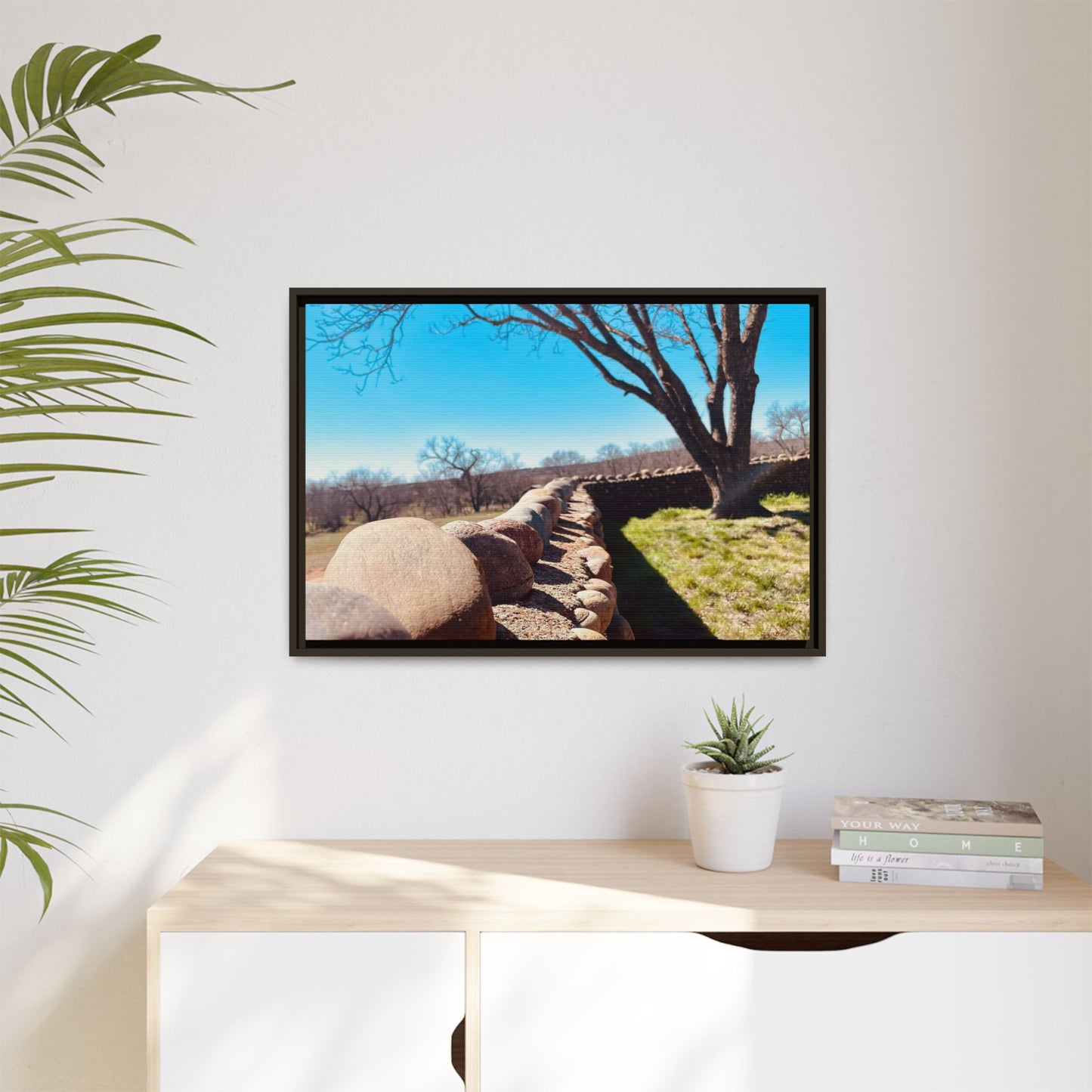 Matte Canvas, Framed (Multi-color)