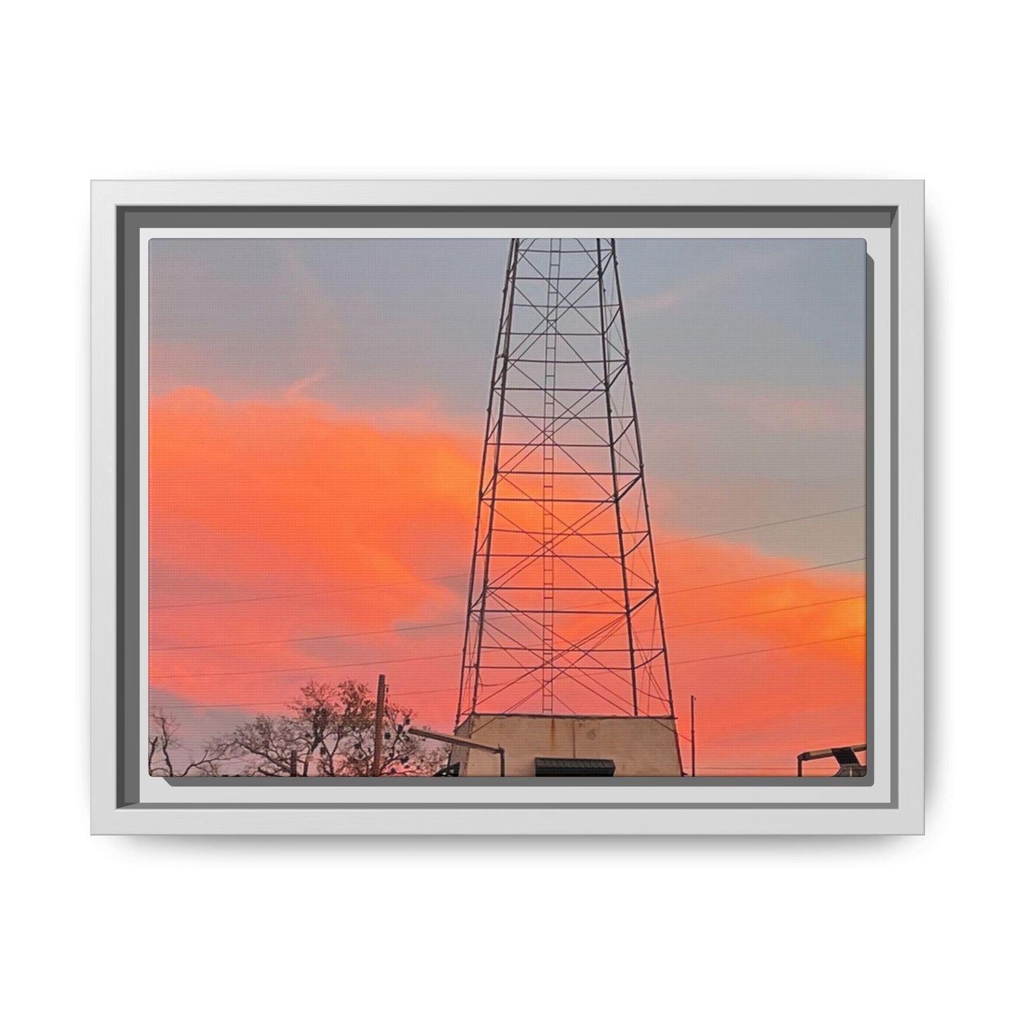 Bob's Oil Well, Gallery Canvas Wraps, Vertical Frame