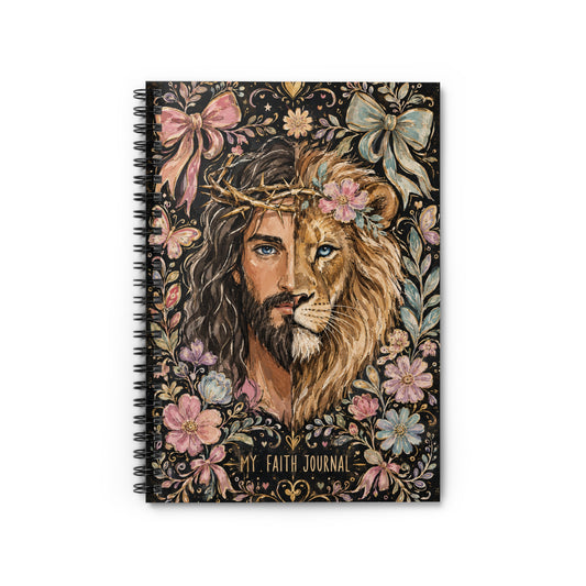 Lion of Judah, Spiral Notebook - Ruled Line