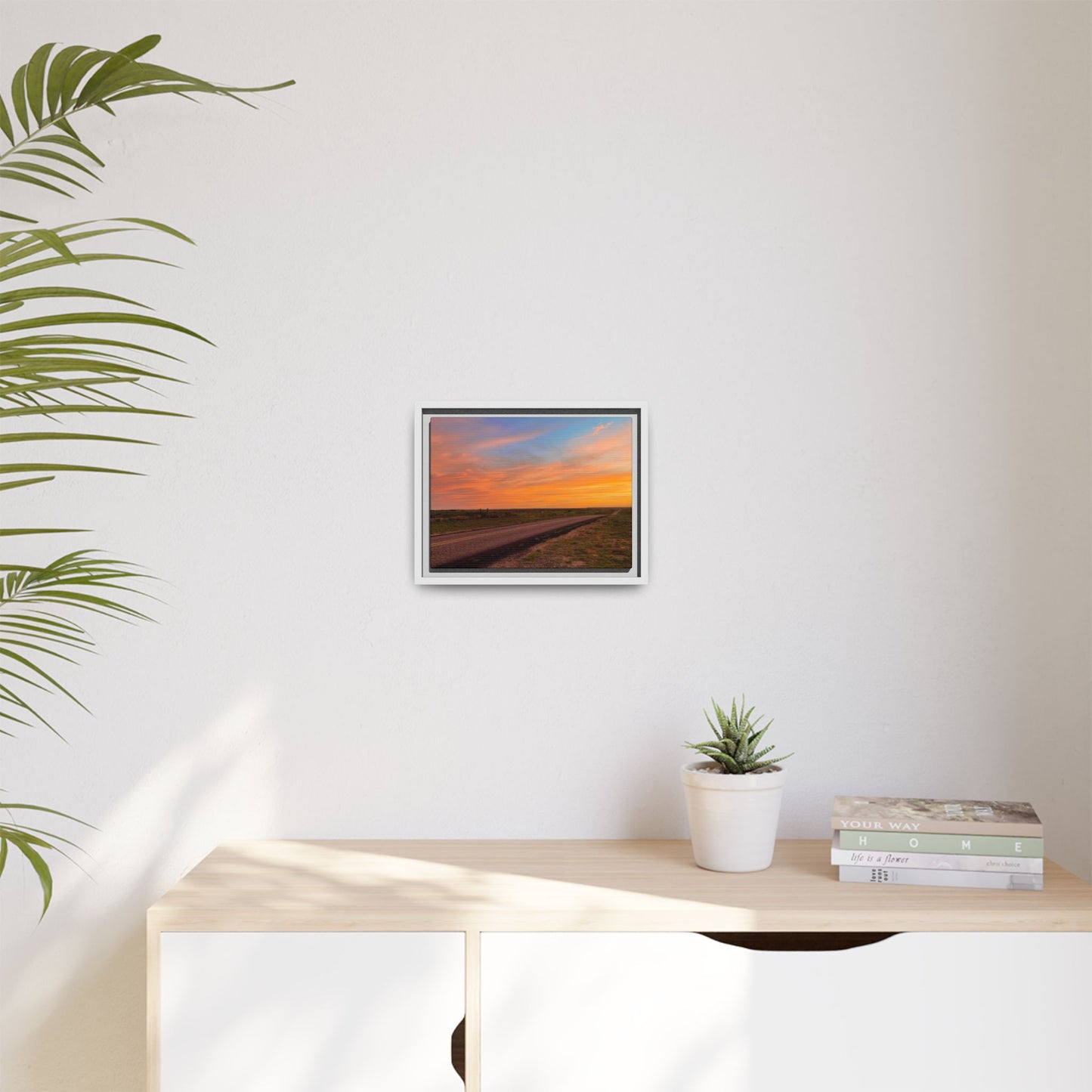 Fire and Ice Gallery Canvas Wraps, Horizontal Frame
