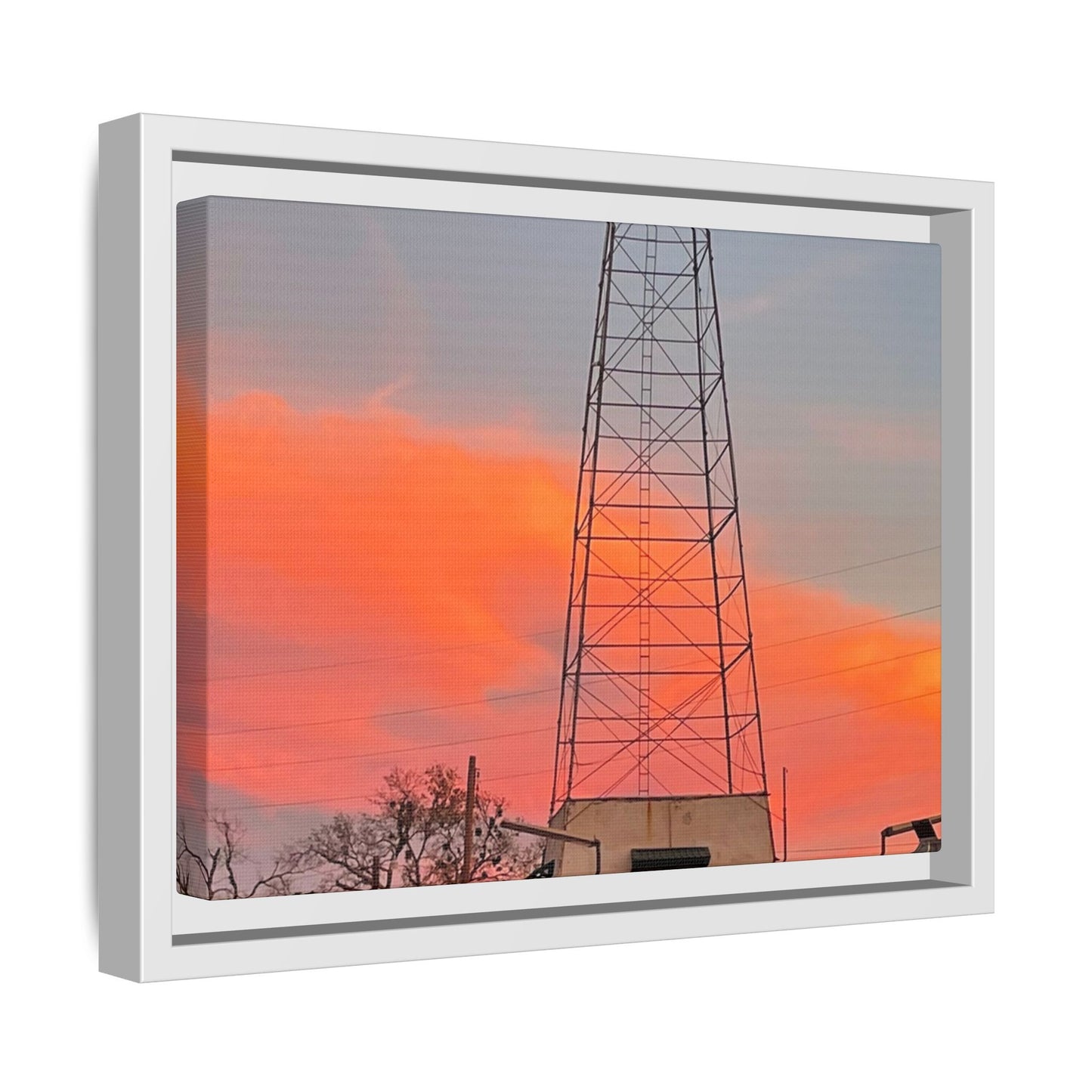 Bob's Oil Well, Gallery Canvas Wraps, Vertical Frame