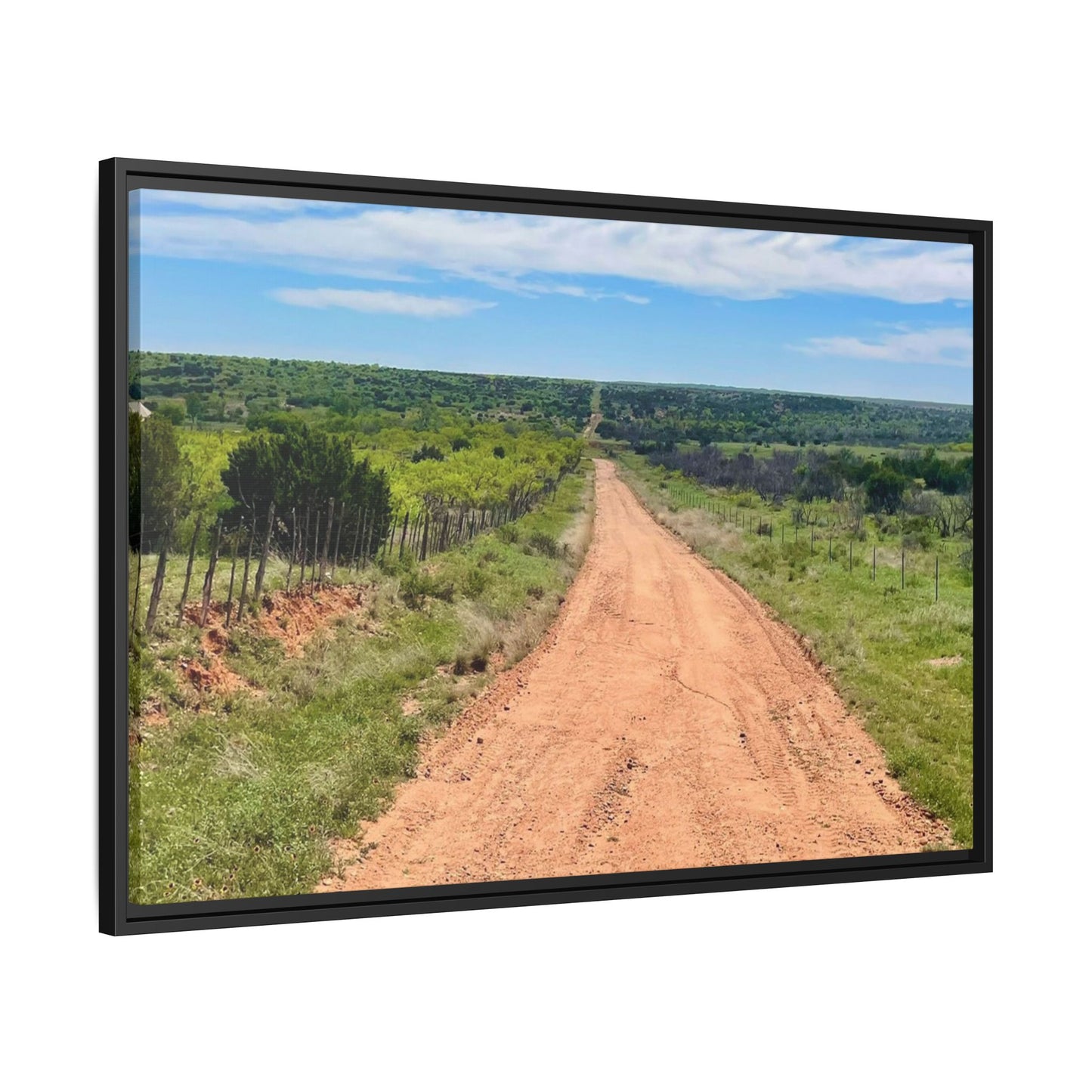 Red Dirt Road, Gallery Canvas Wraps, Horizontal Frame
