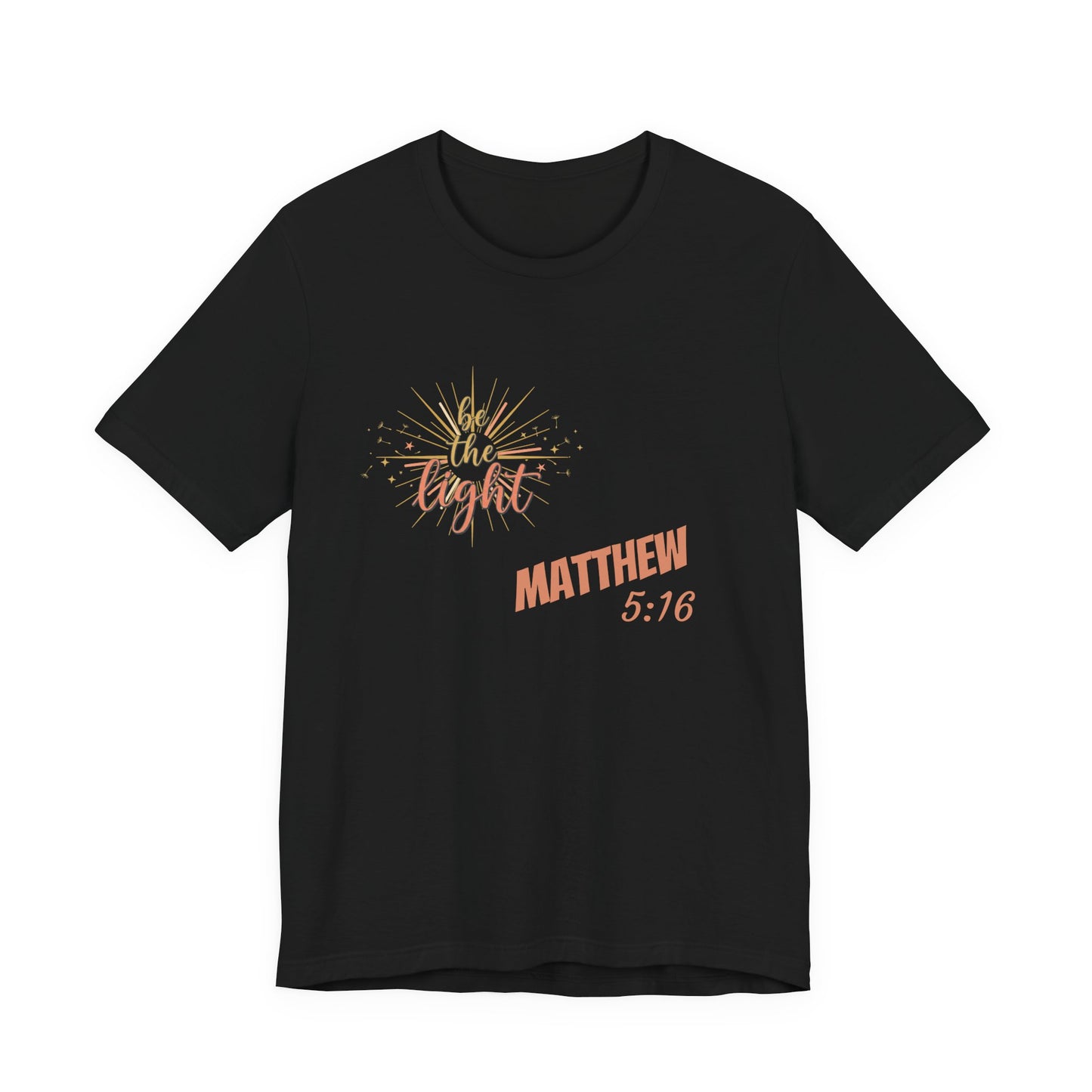 Be the Light, Unisex Jersey Short Sleeve Tee