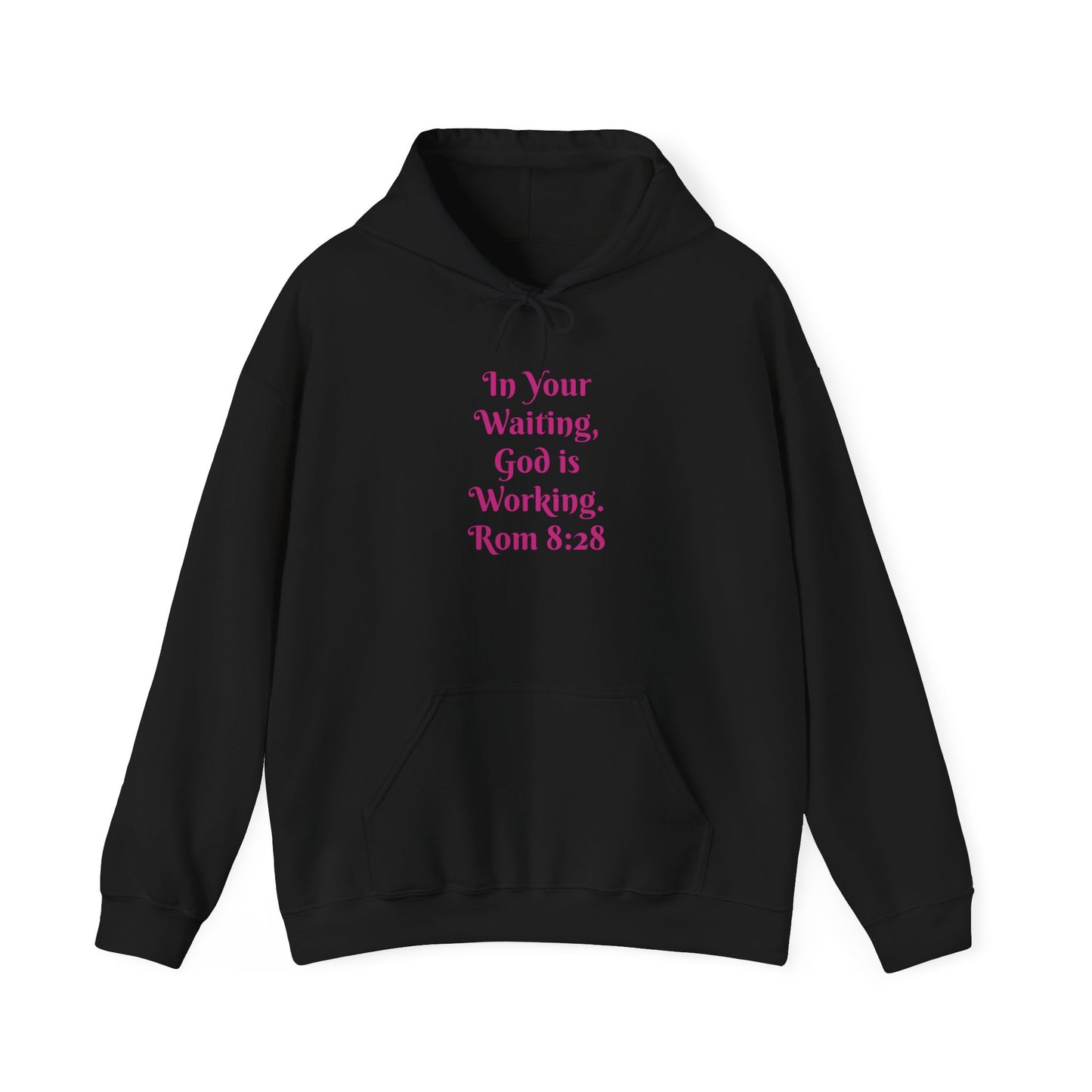 In Your Waiting, God is Working Unisex Heavy Blend™ Hooded Sweatshirt