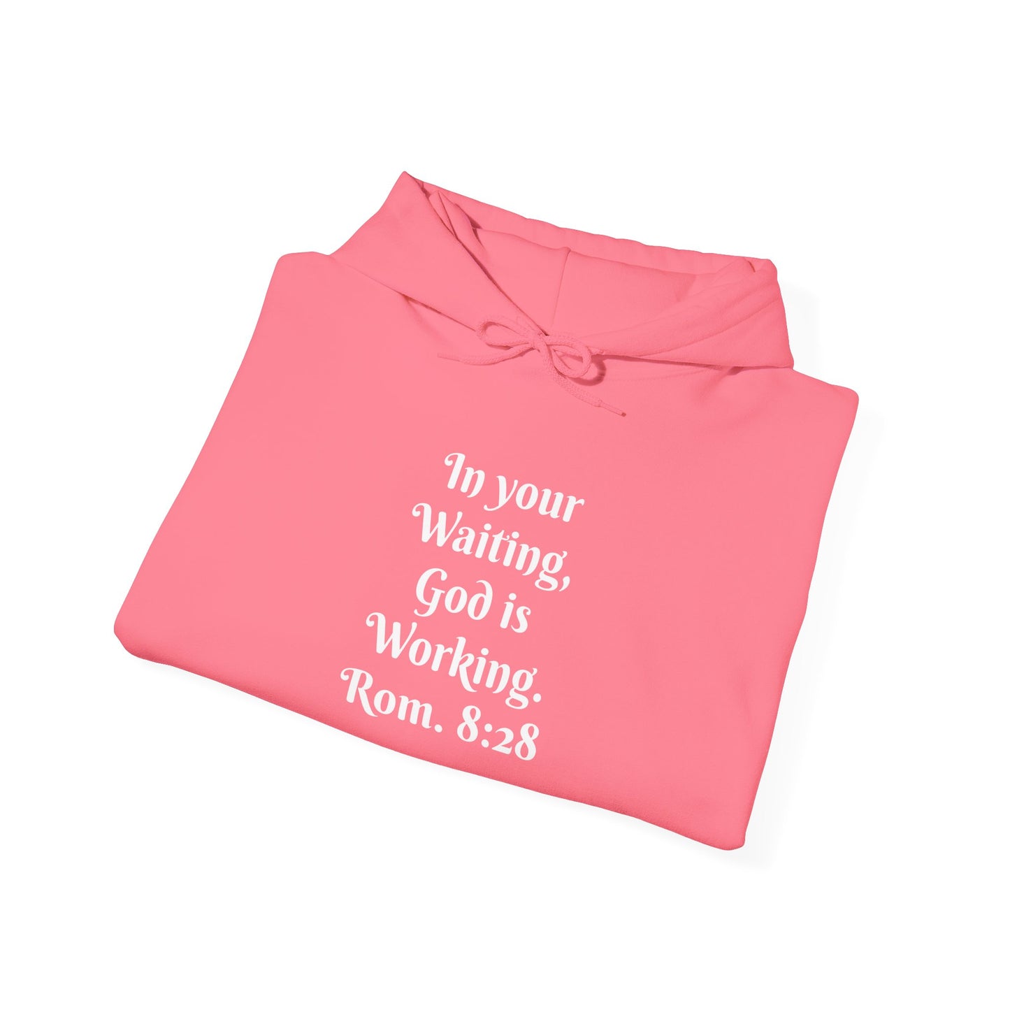 In Your Waiting, God is Working Unisex Heavy Blend™ Hooded Sweatshirt