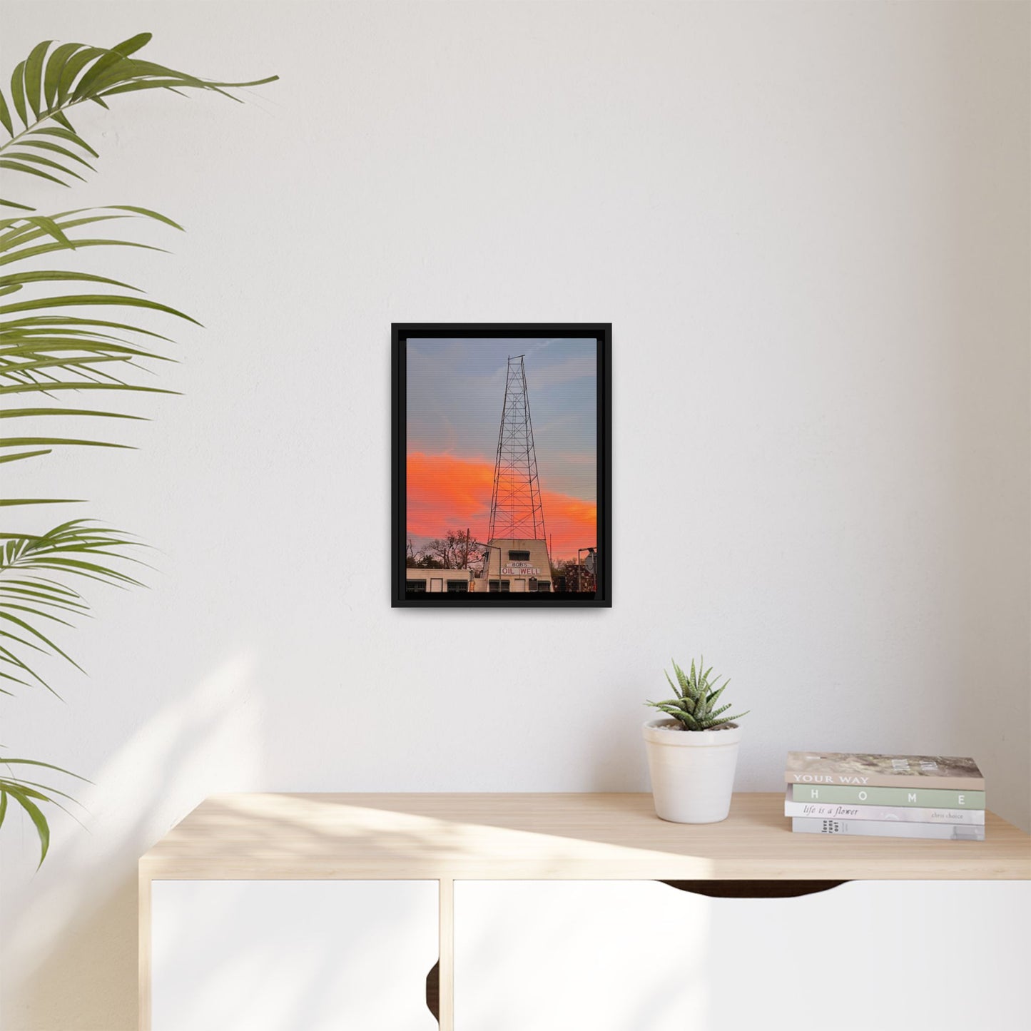 Bob's Oil Well, Gallery Canvas Wraps, Vertical Frame