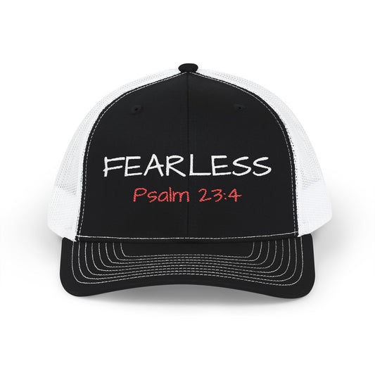 Fearless, Snapback Trucker Cap (Embroidery)