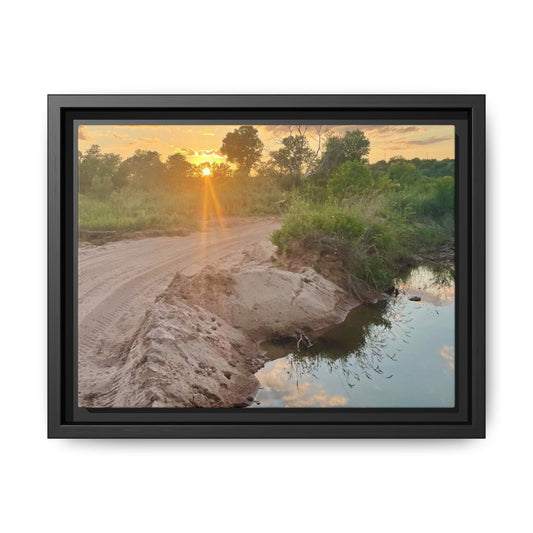 Matte Canvas, Framed (Multi-color)
