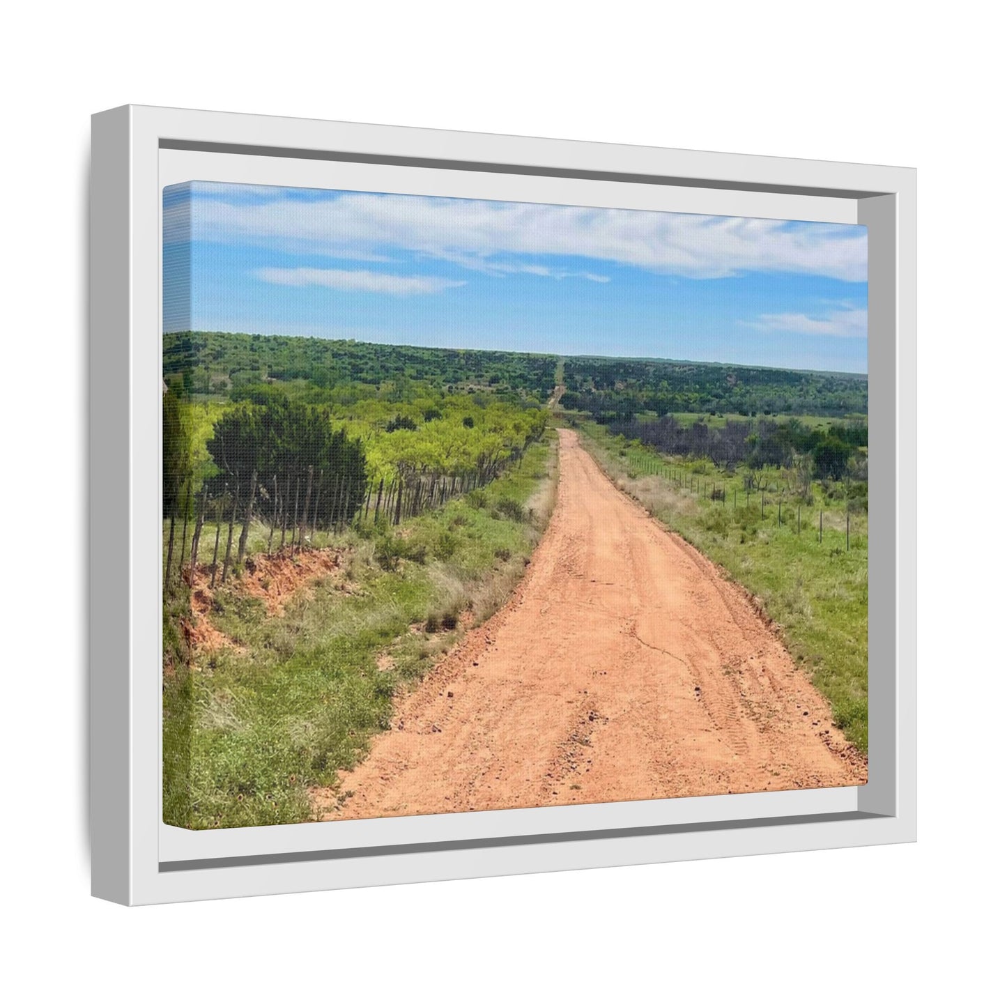 Red Dirt Road, Gallery Canvas Wraps, Horizontal Frame