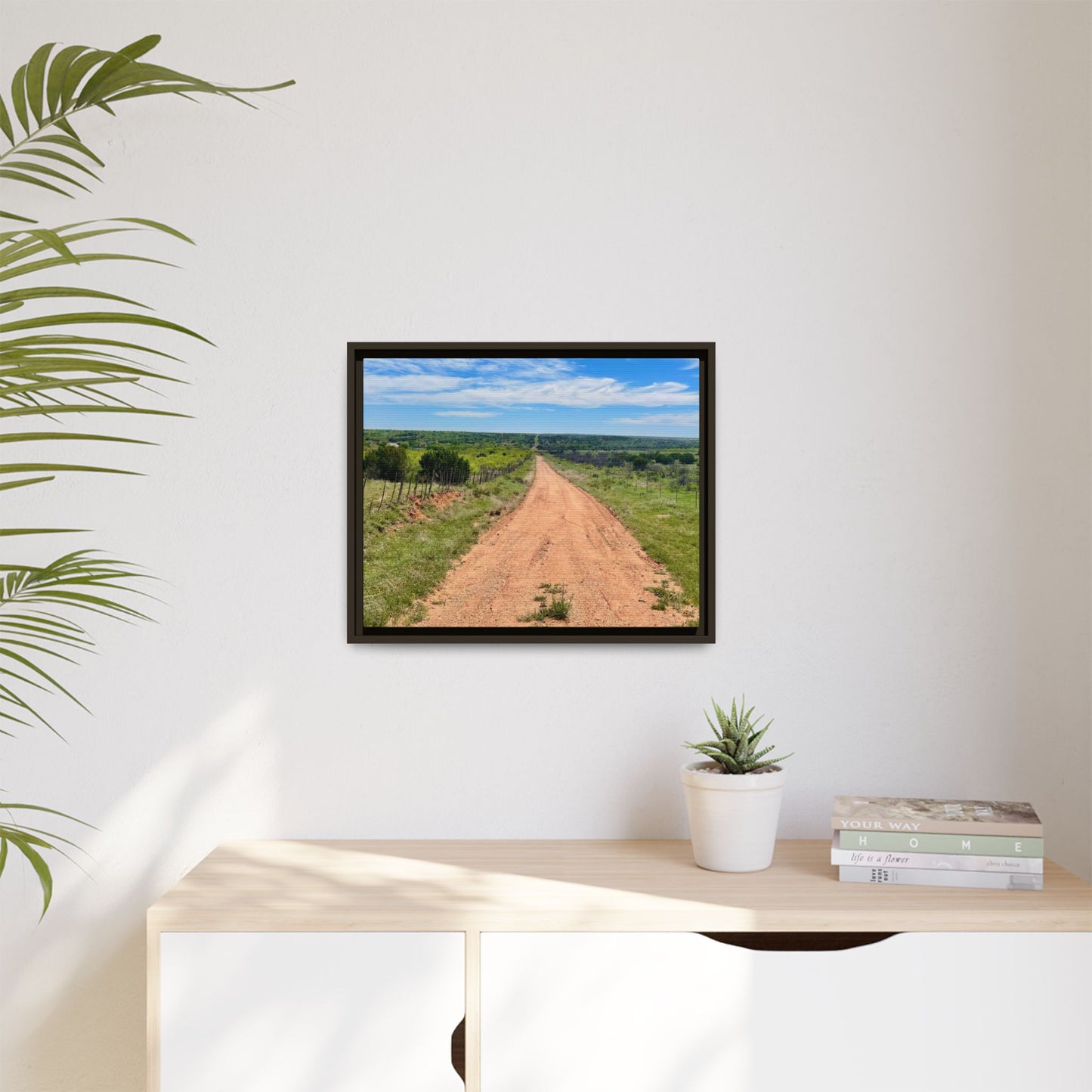 Bird Ranch Road, Matte Canvas, Framed (Multi-color)