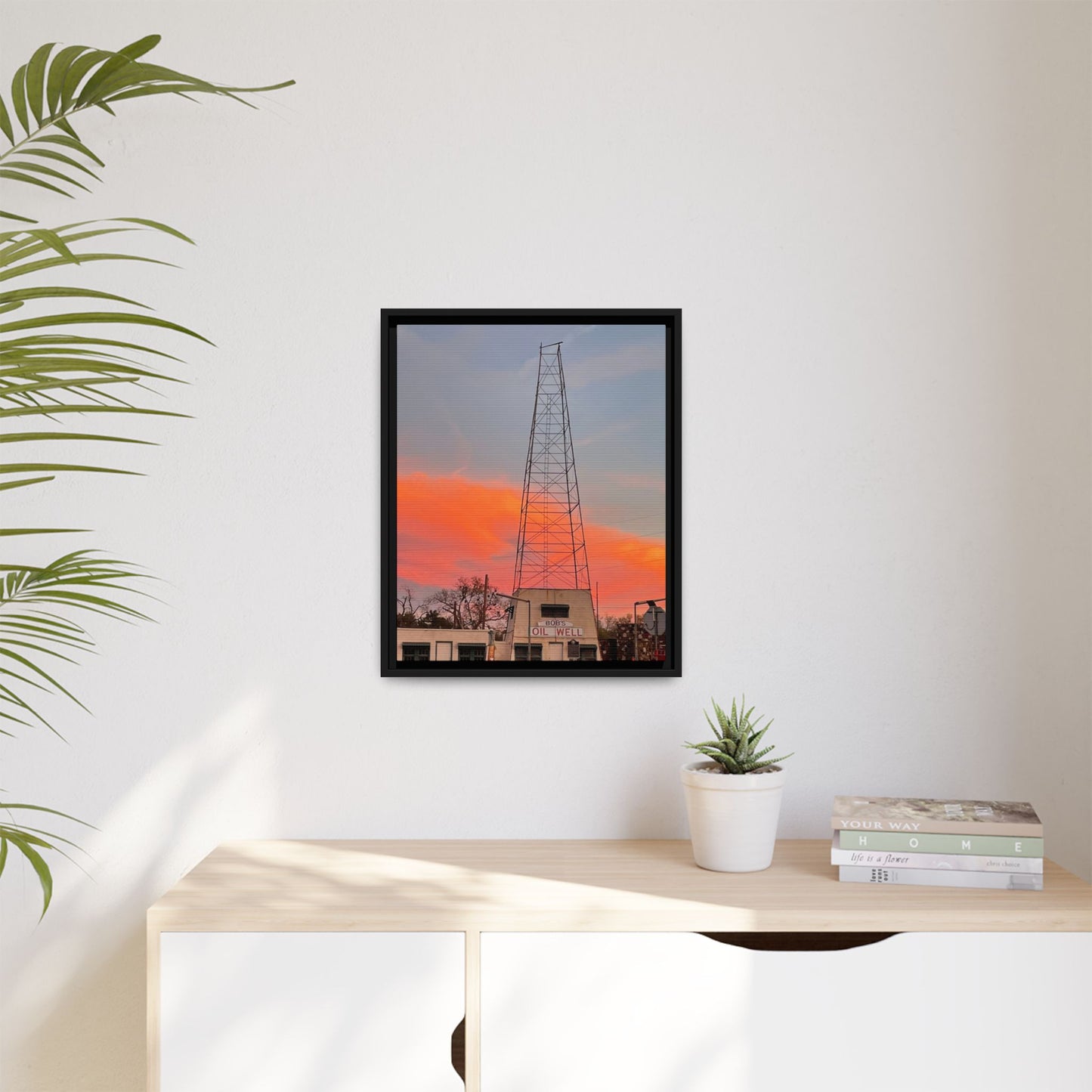 Bob's Oil Well, Gallery Canvas Wraps, Vertical Frame