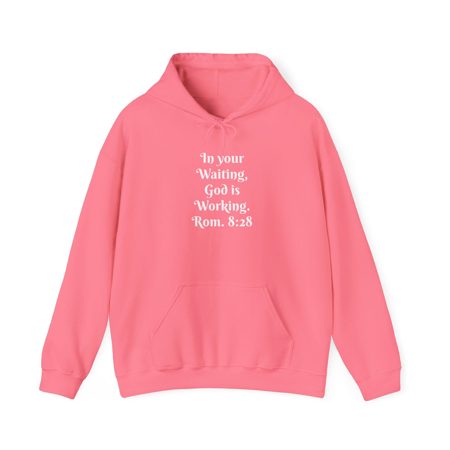 In Your Waiting, God is Working Unisex Heavy Blend™ Hooded Sweatshirt