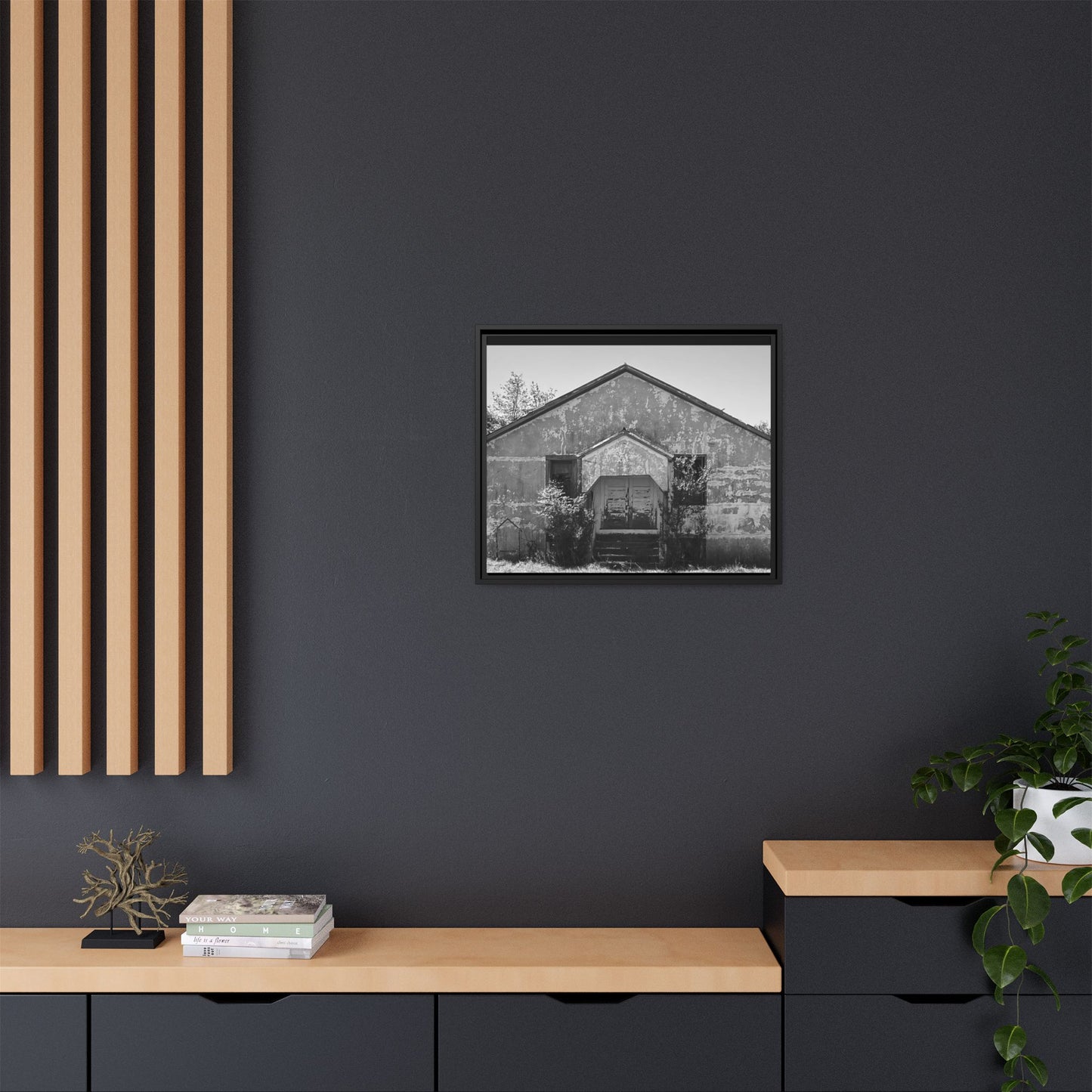 Old Abandoned Church, Gallery Canvas Wraps, Horizontal Frame