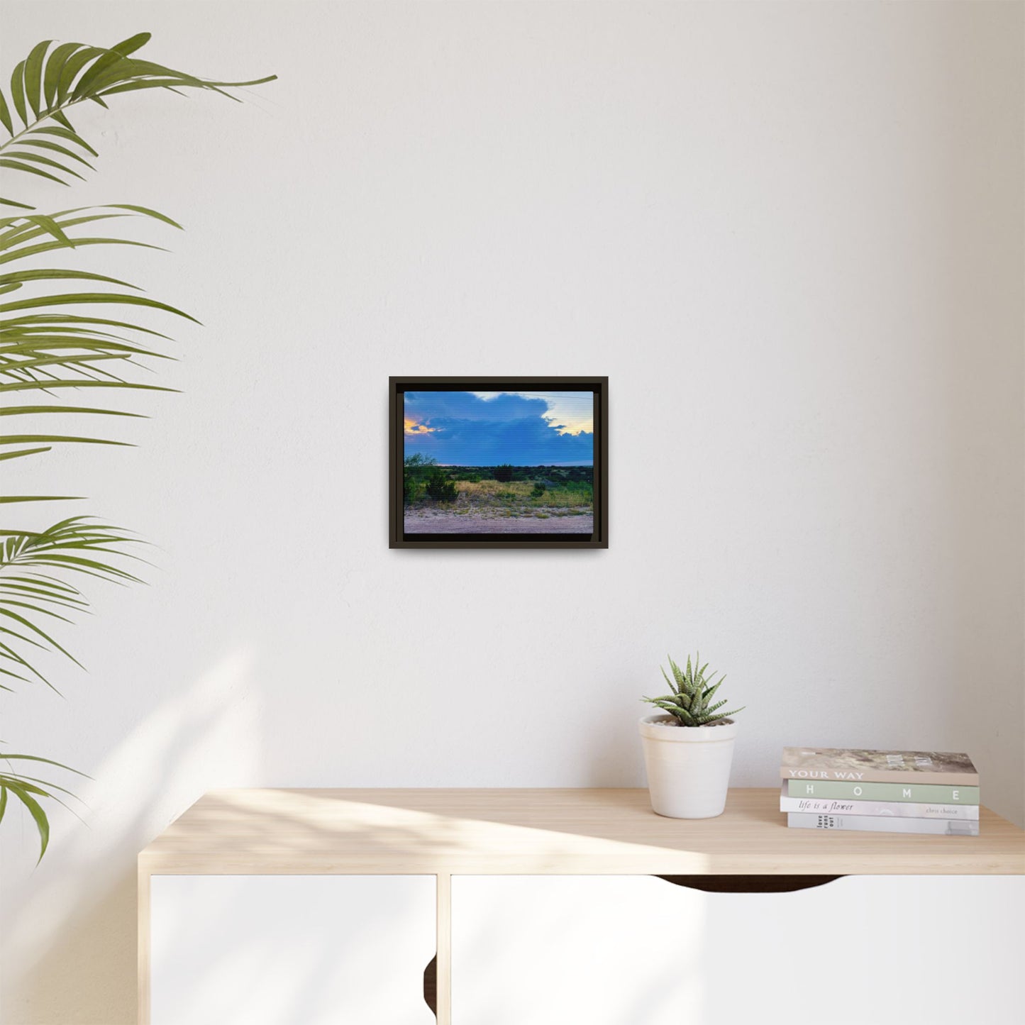 Cloudy Sunset, Gallery Canvas Wraps, Horizontal Frame