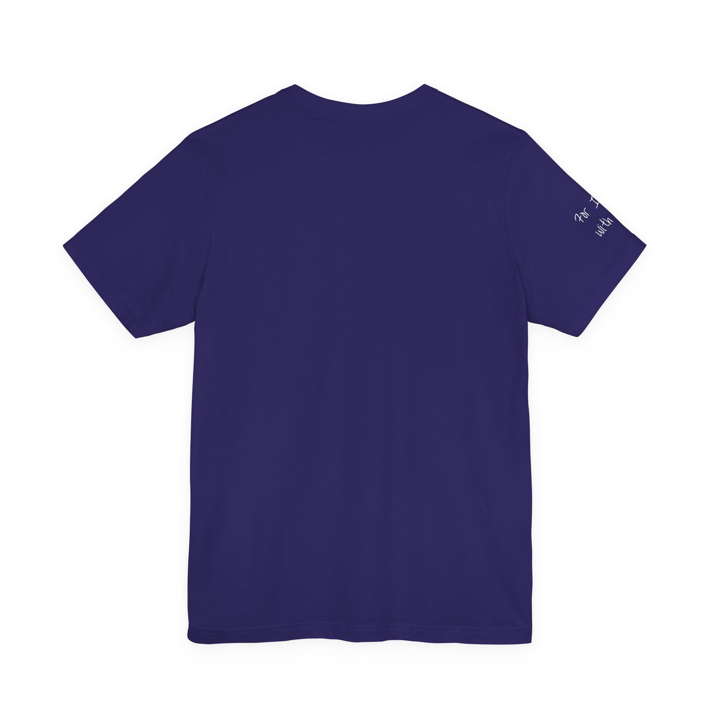 Fear Not, Unisex Jersey Short Sleeve Tee