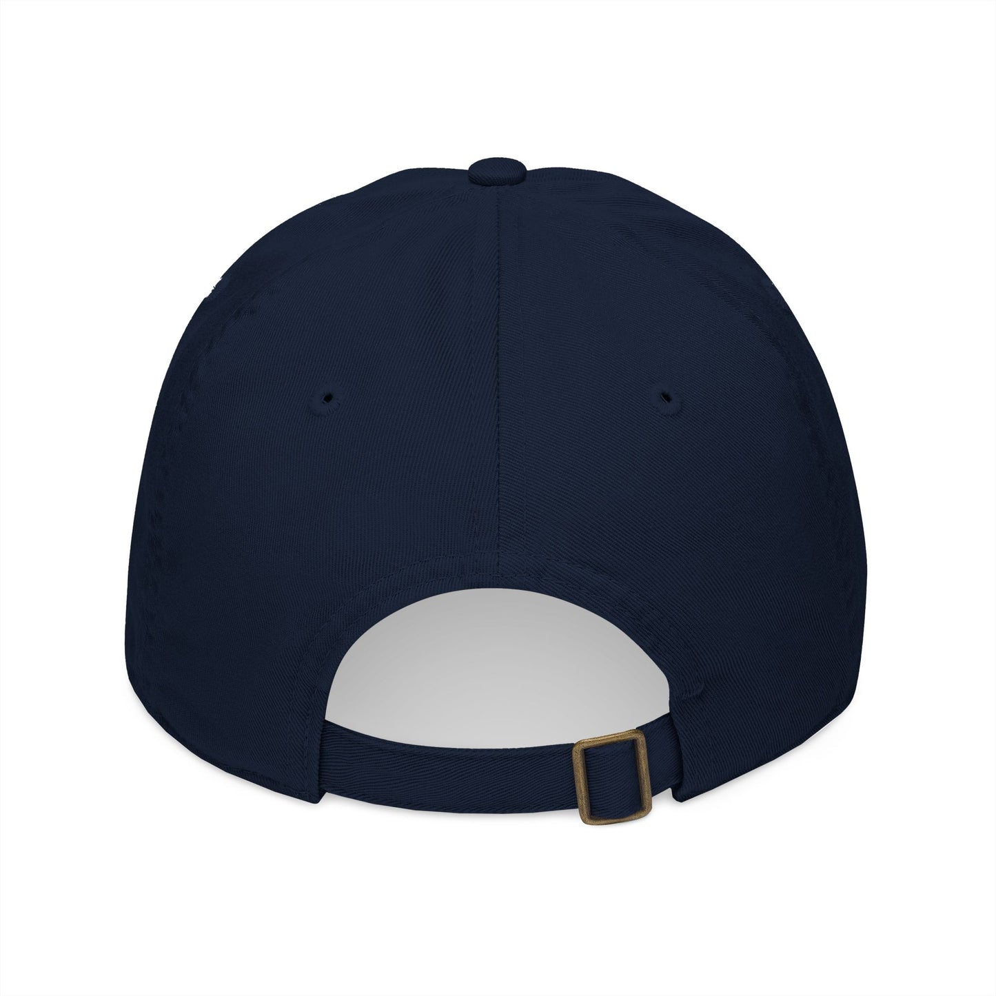 Navy Fearless Organic Baseball Cap (Embroidery)
